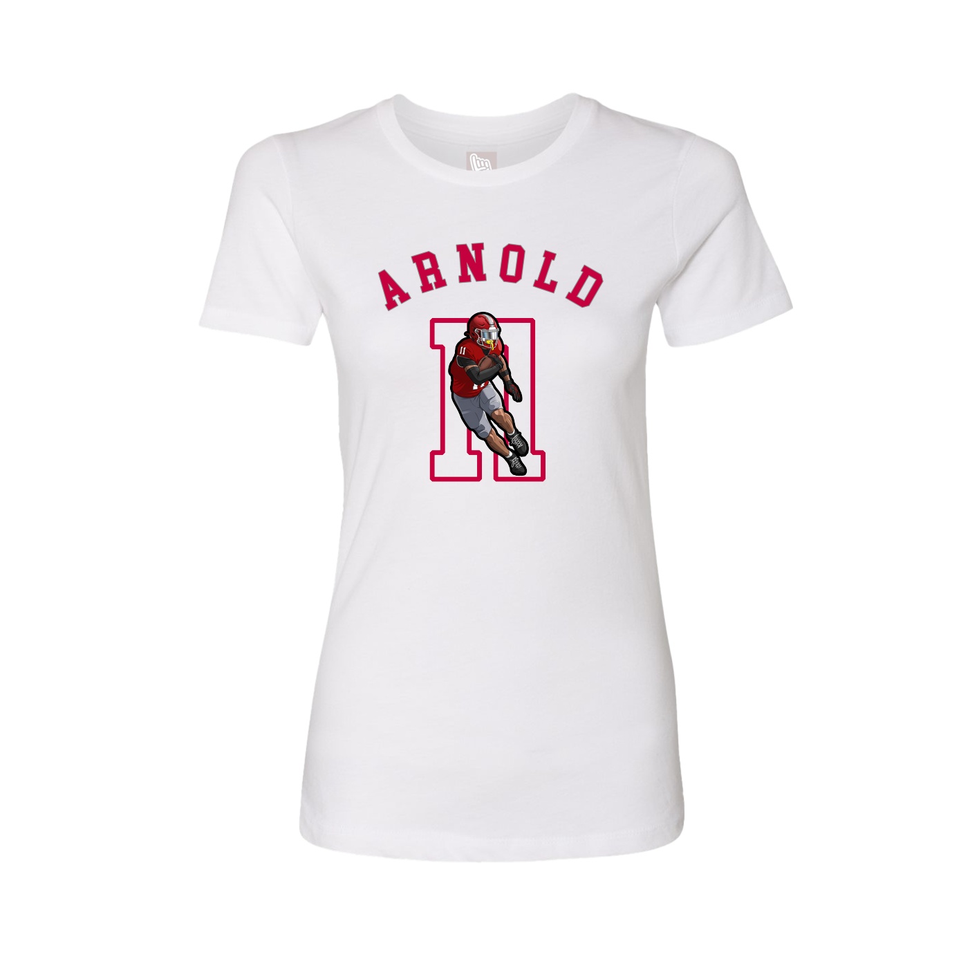 Womens Tee — Shirsey Arch in White