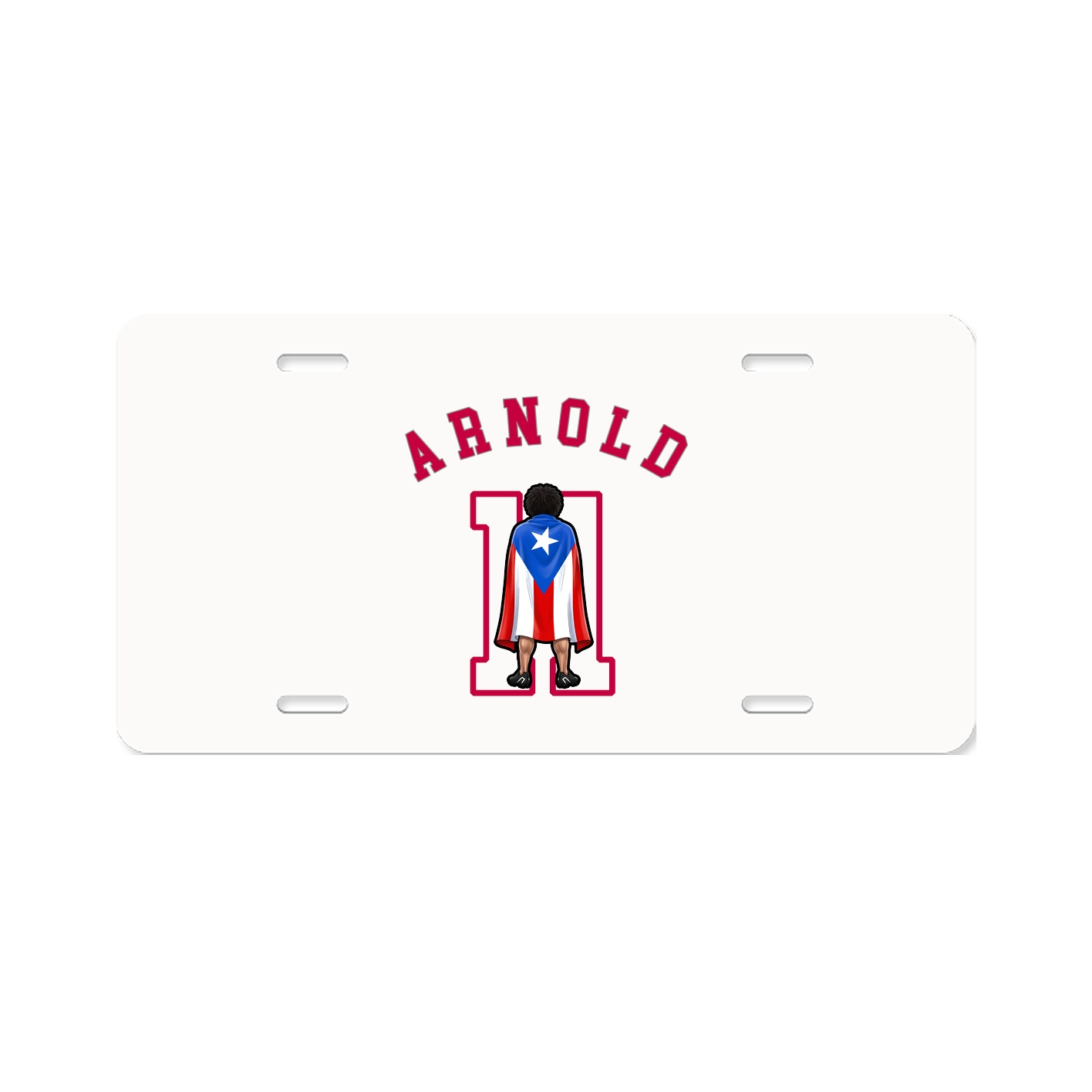 License Plate — Shirsey Arch in Classic