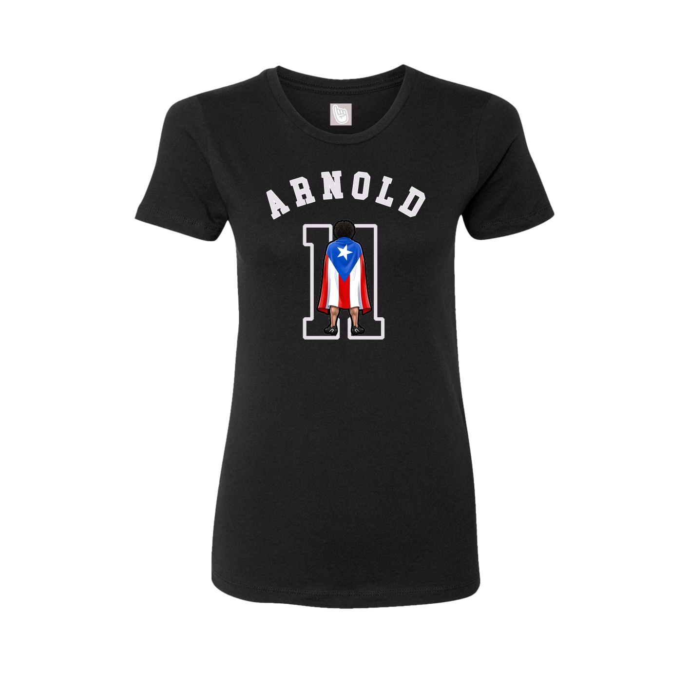 Womens Tee — Shirsey Arch in Black