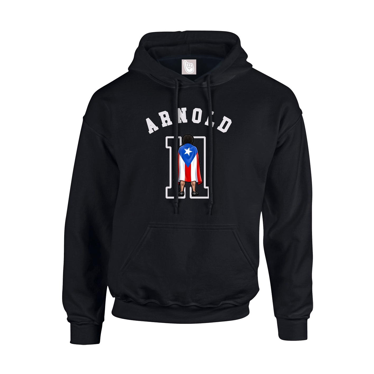 Hoodie — Shirsey Arch in Black