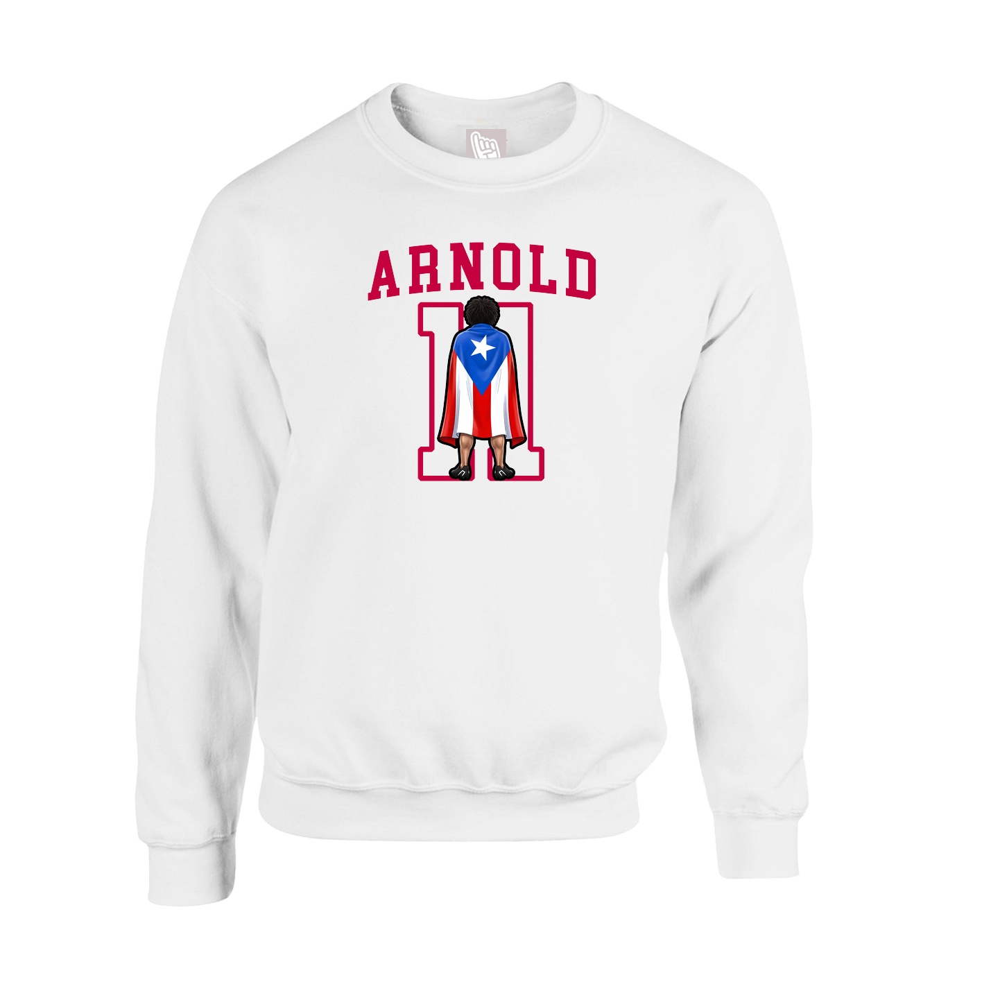 Fleece Crew — Shirsey in White