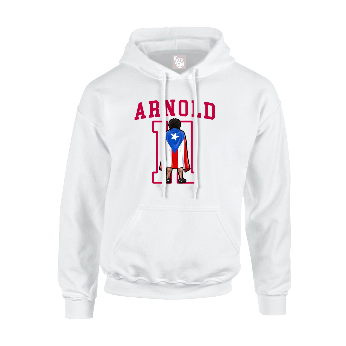 Youth Hoodie — Shirsey in White