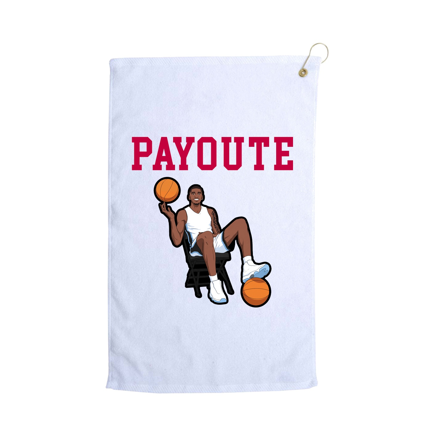Golf Towel — Shirsey in White