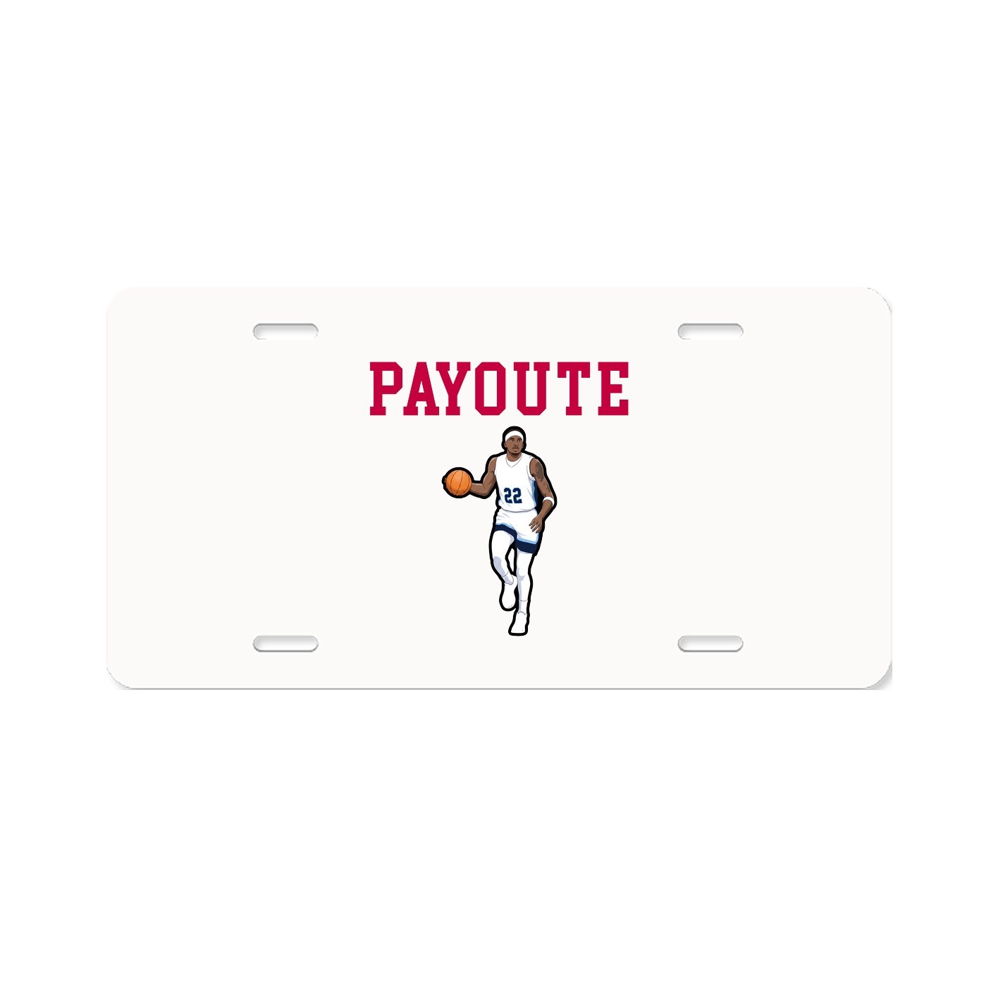 License Plate — Shirsey in Classic