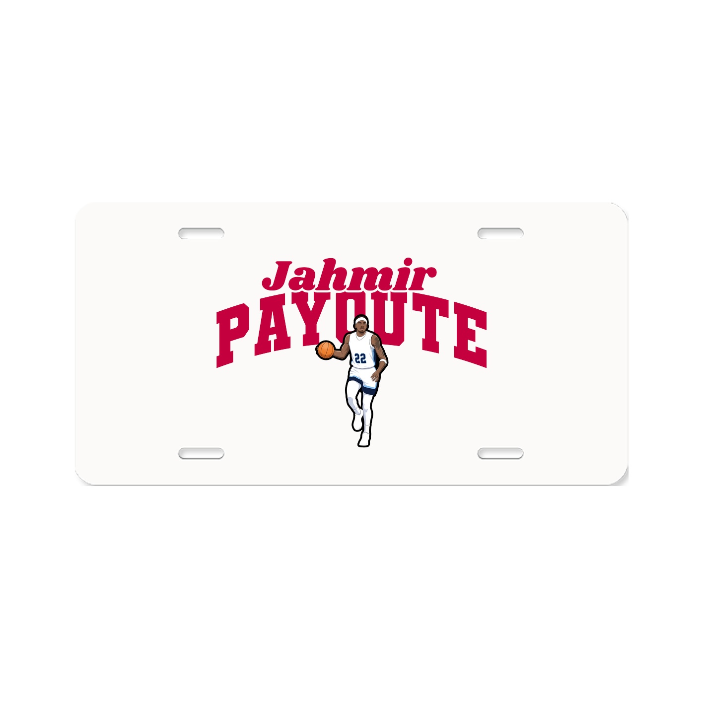 License Plate — Signature Arch in Classic