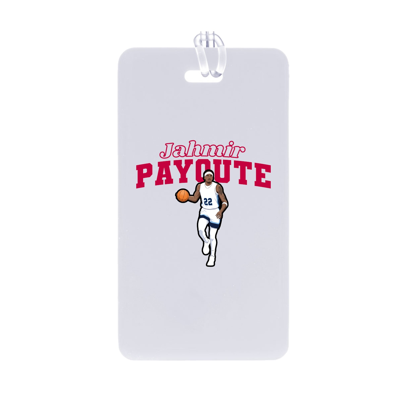 Bag Tag — Name Arch in Classic