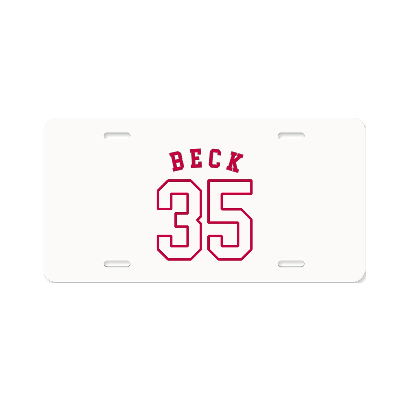 License Plate — Shirsey Arch in Classic