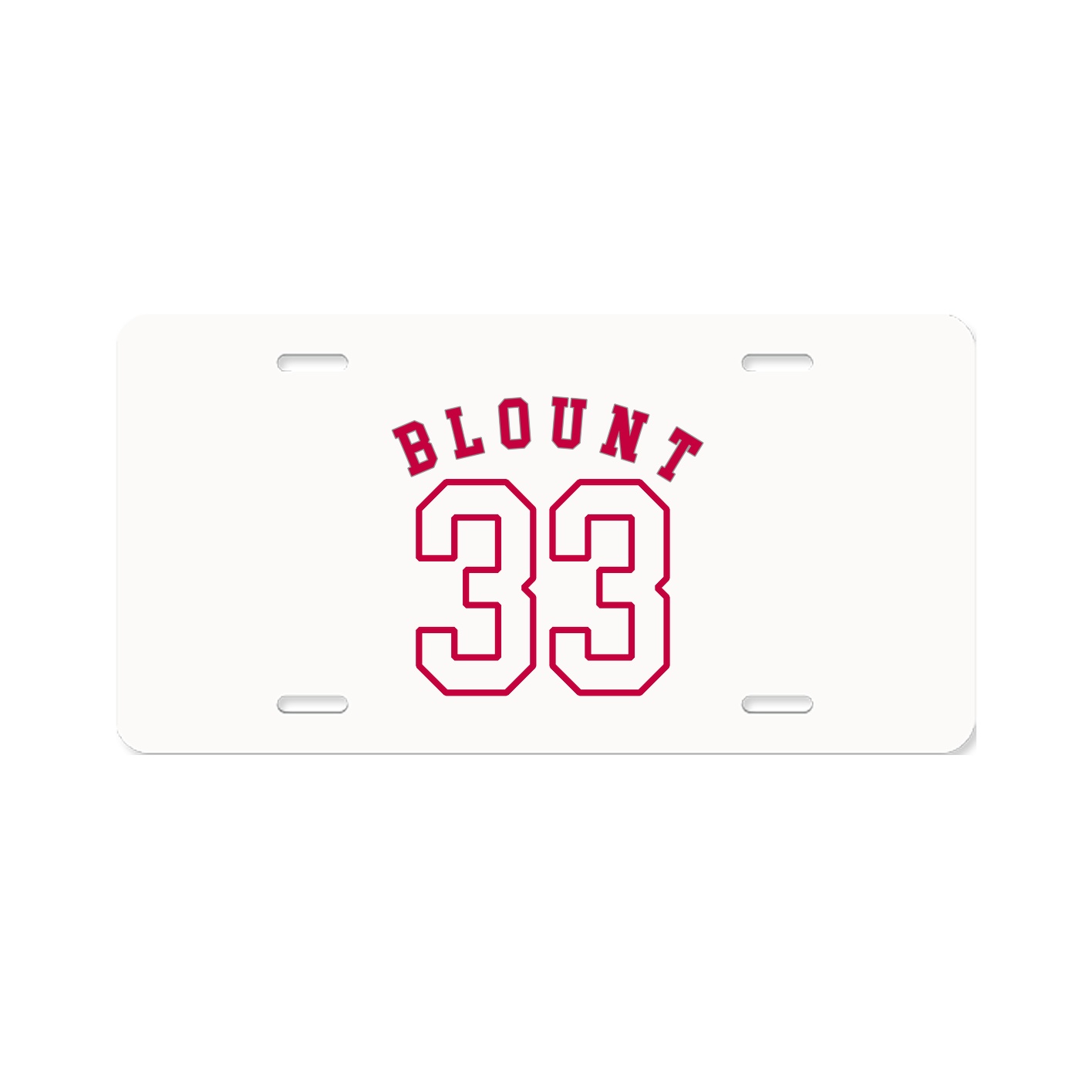 License Plate — Shirsey Arch in Classic