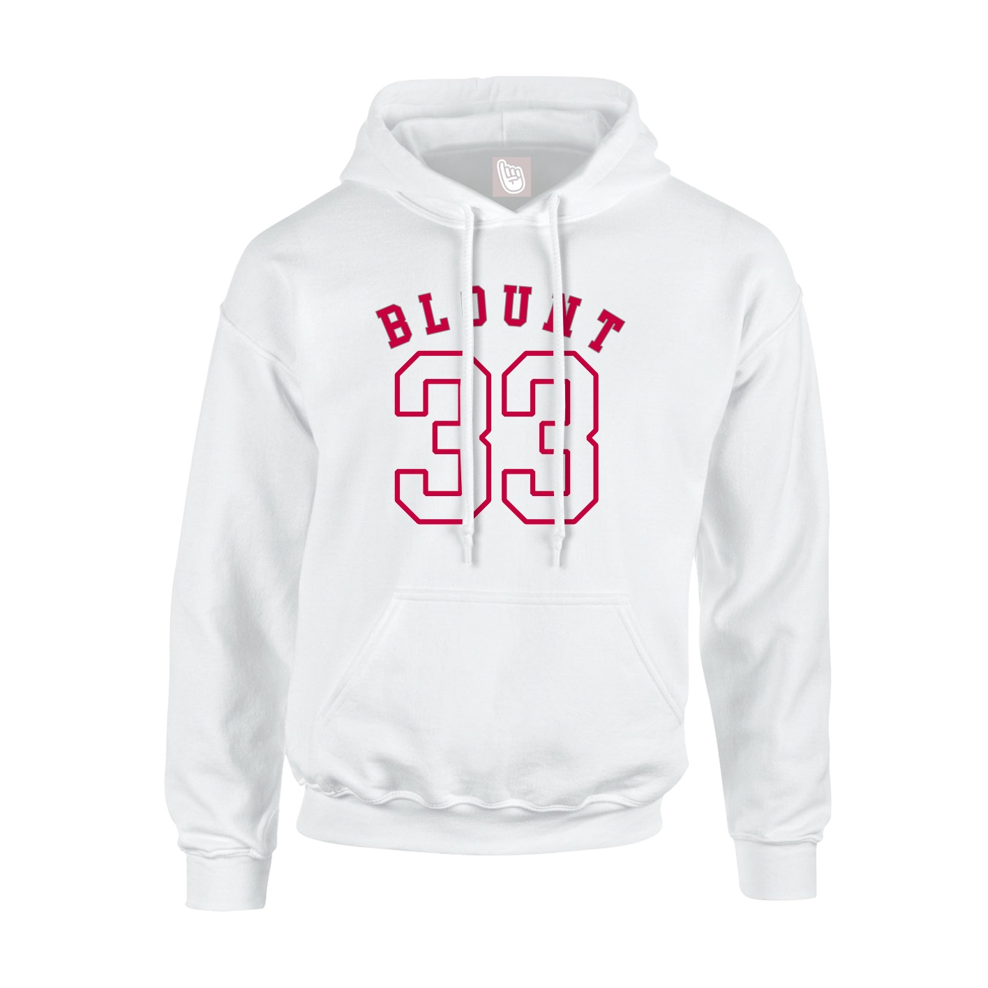 Hoodie — Shirsey Arch in White