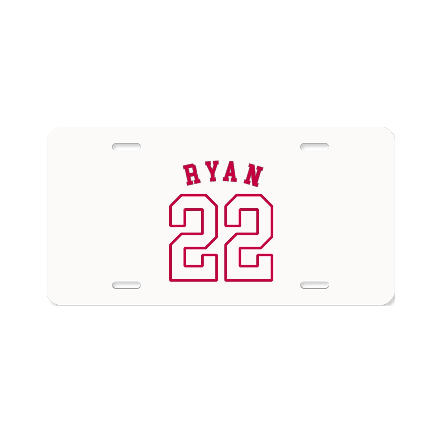 License Plate — Shirsey Arch in Classic