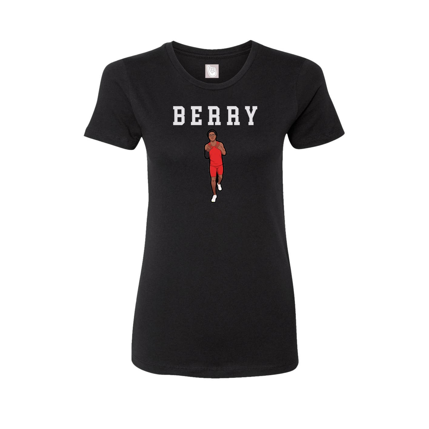 Fitted Women's Tee — Shirsey in Black