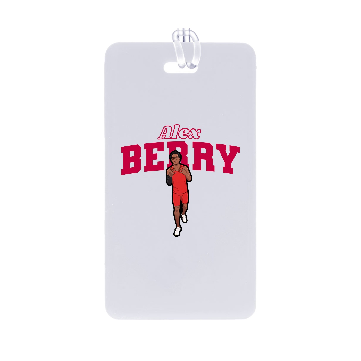 Bag Tag — Name Arch in Classic