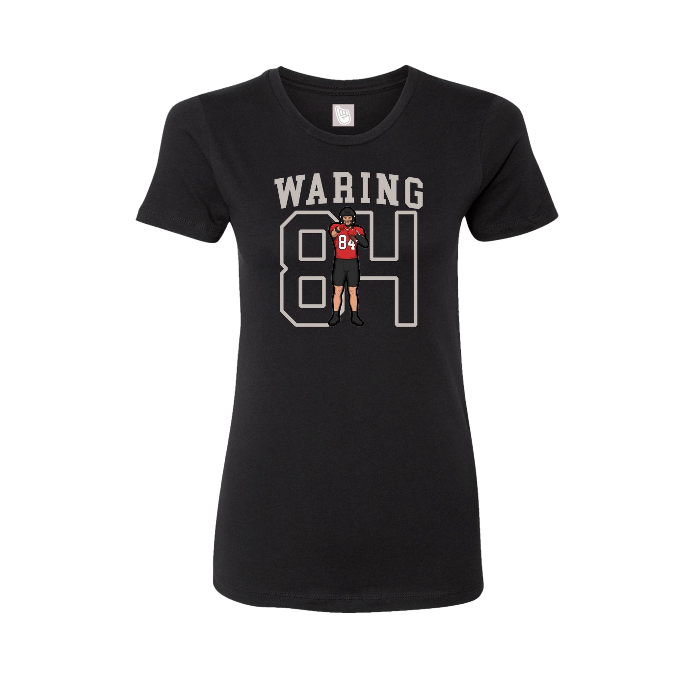 Fitted Women's Tee — Shirsey in Black