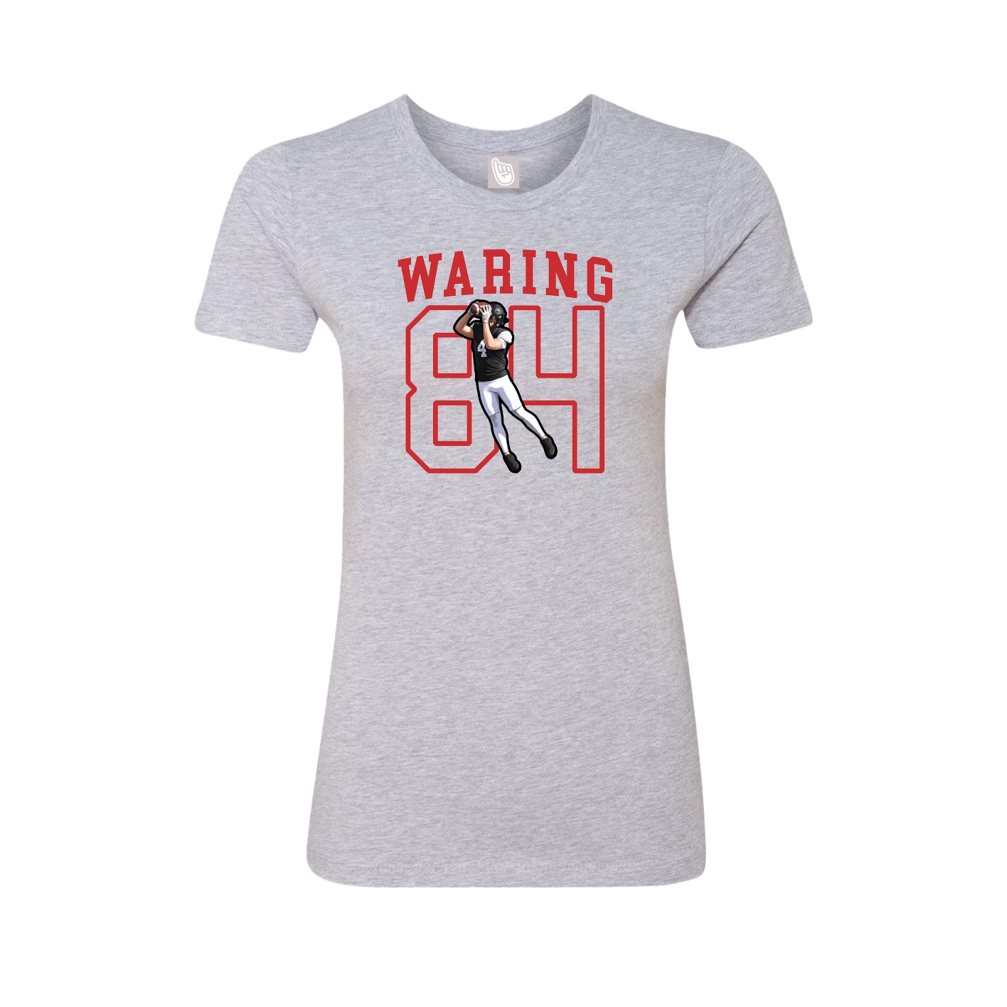 Fitted Women's Tee — Shirsey in Grey