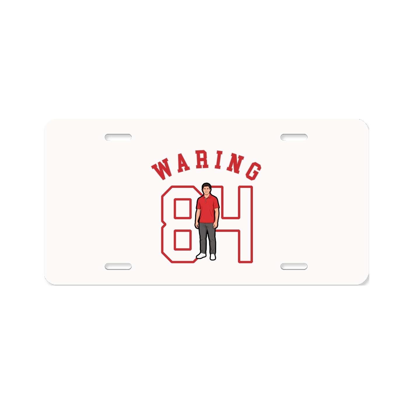 License Plate — Shirsey Arch in Classic
