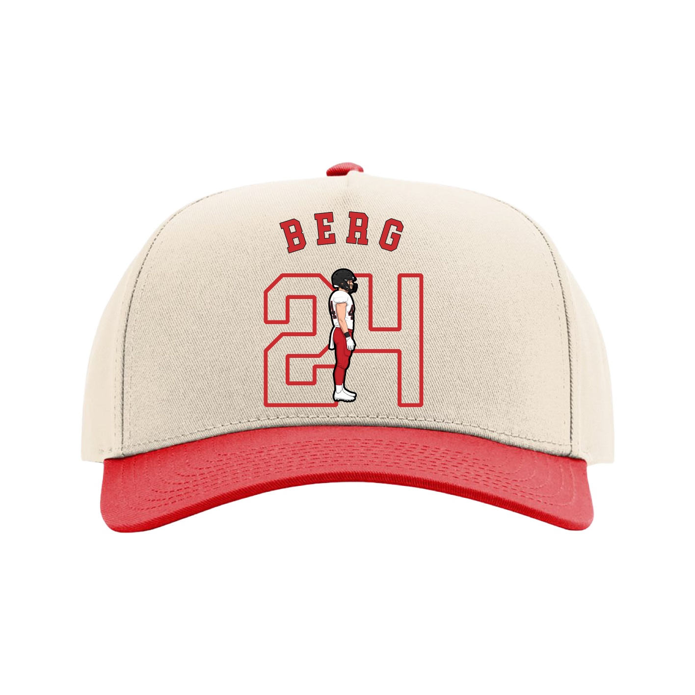 Full Fabric Five-Panel Champ Cap