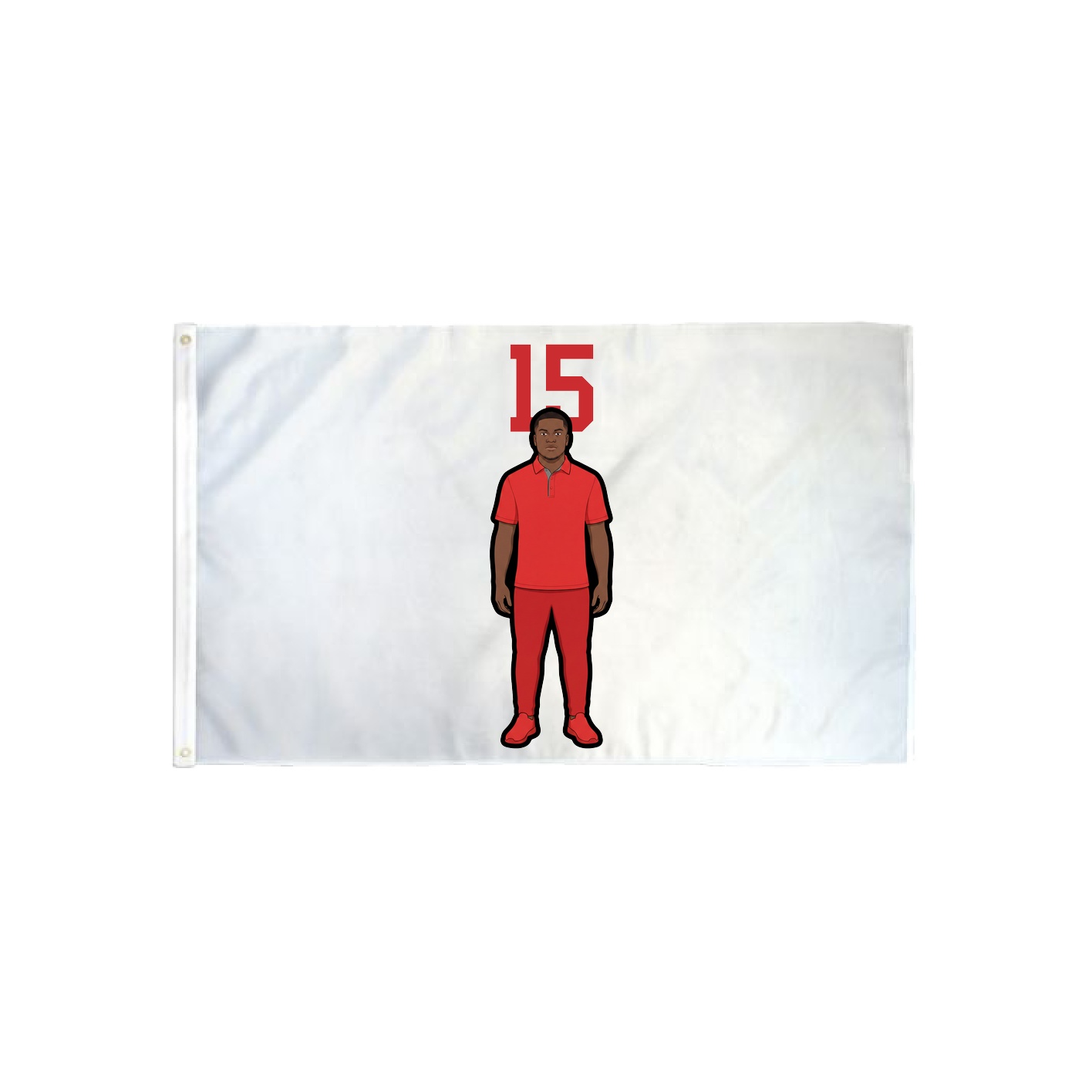 3x5 Flag — Number Top in Classic