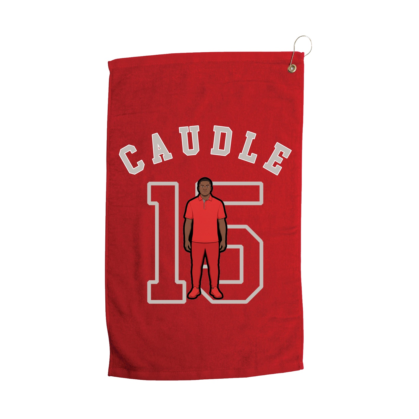 Golf Towel — Shirsey Arch in Red