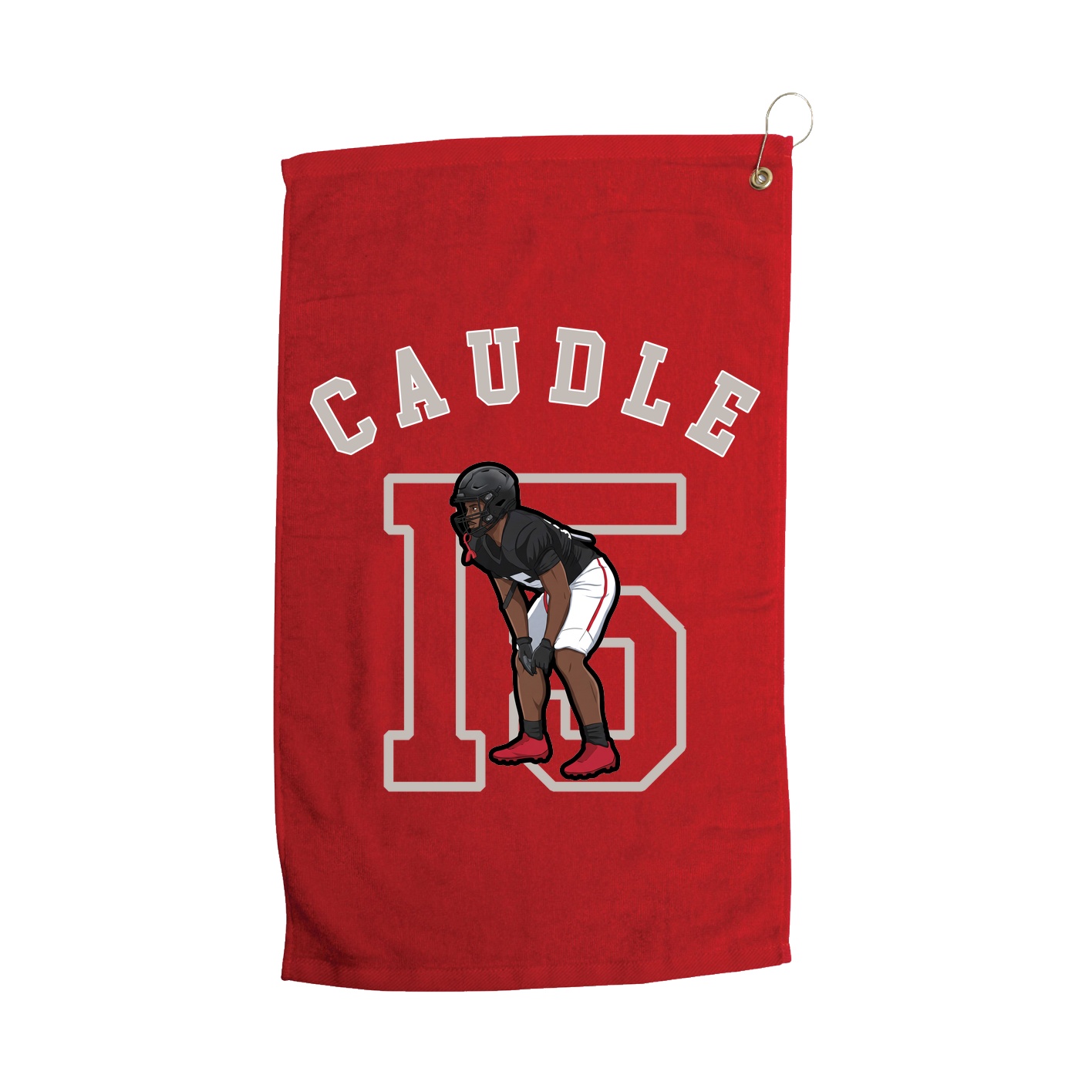 Golf Towel — Shirsey Arch in Red