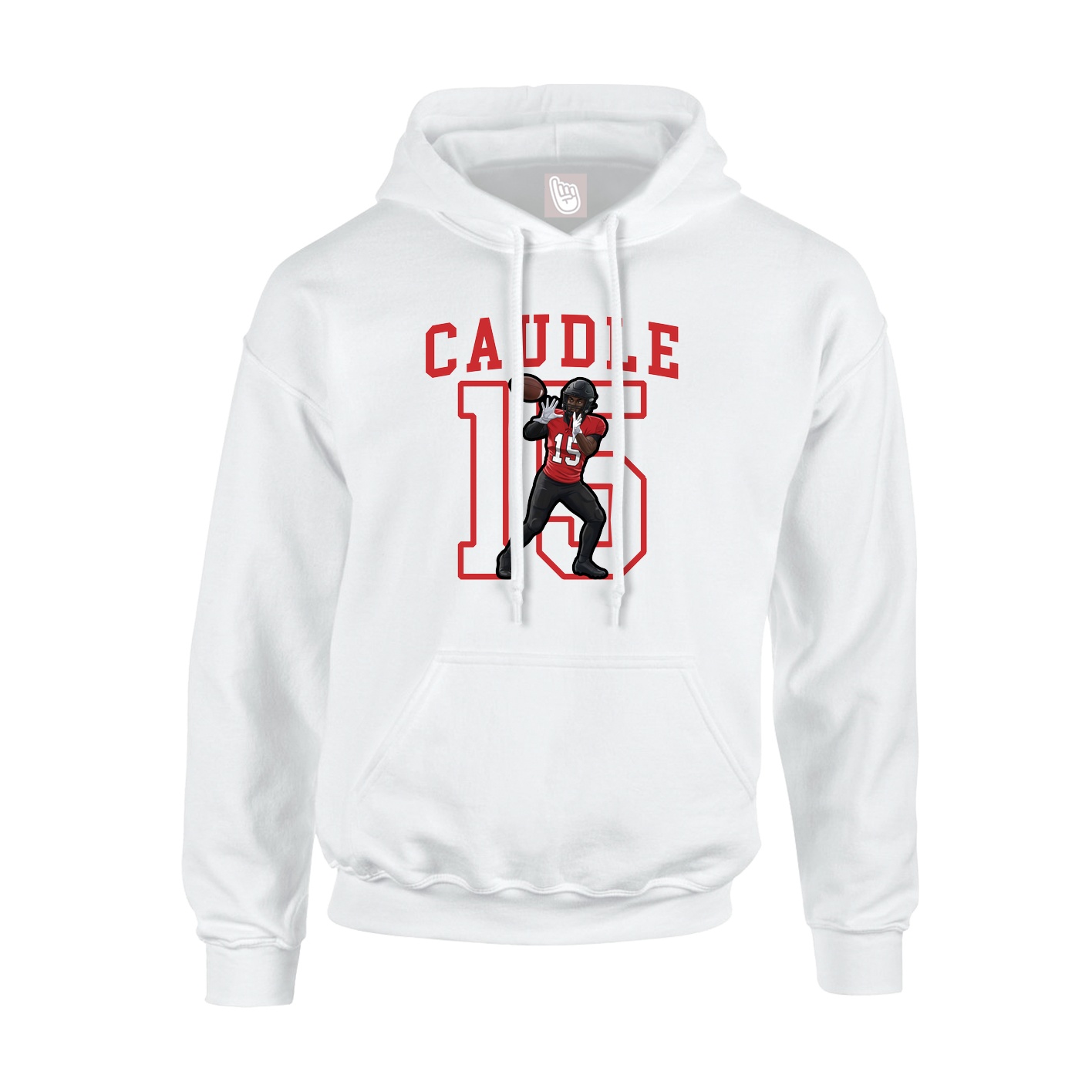 Hoodie — Shirsey in White