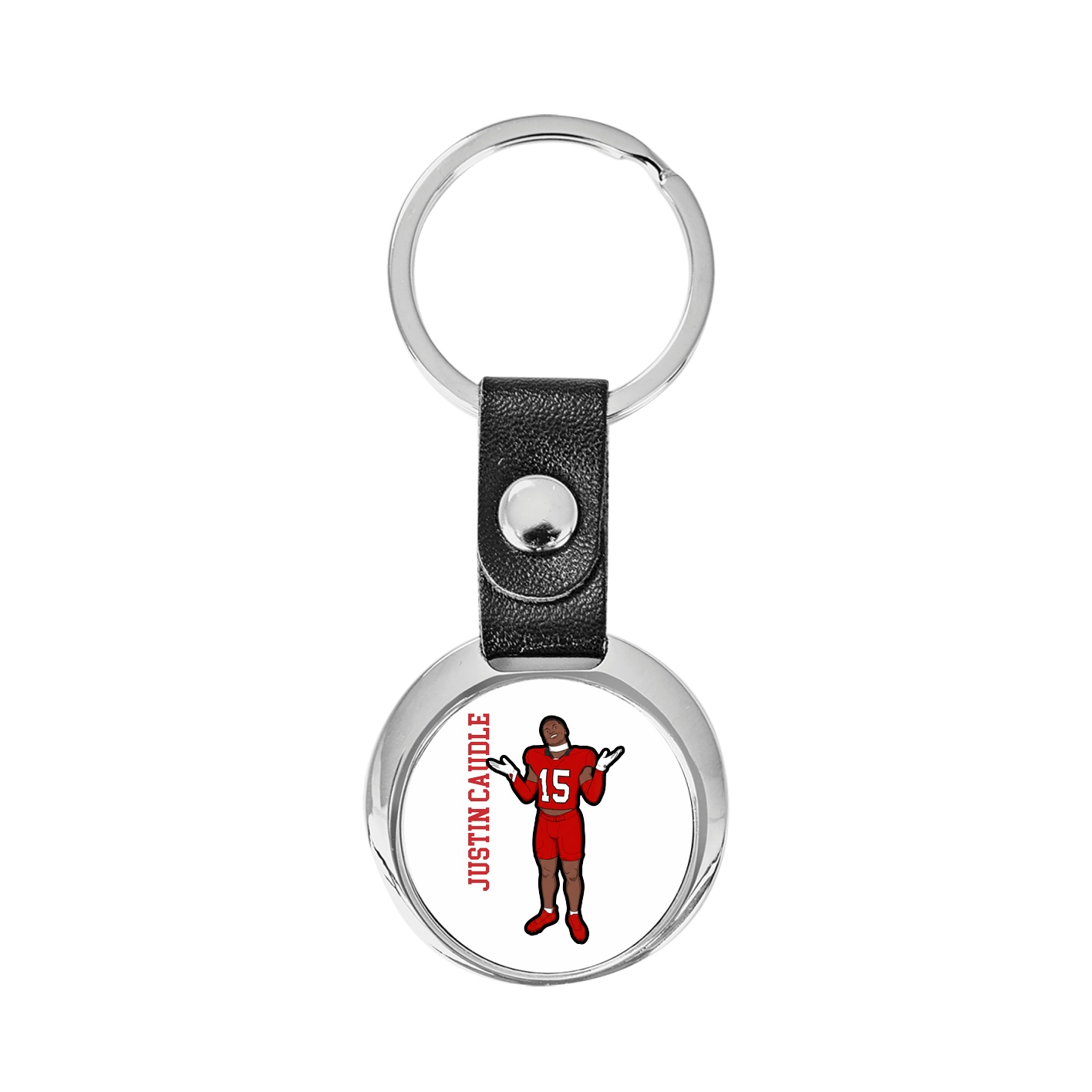 Key Chain — Name Vertical in Classic