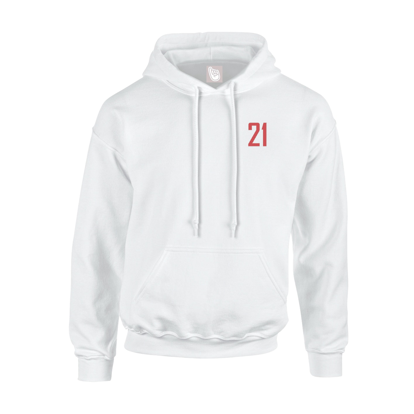 Hoodie — Front Shirsy in White