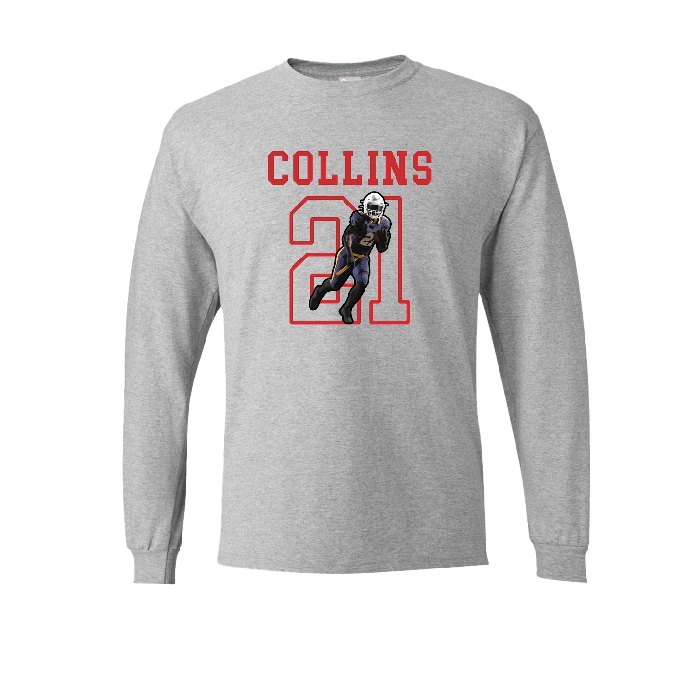 Long Sleeve Tee — Shirsey in Grey