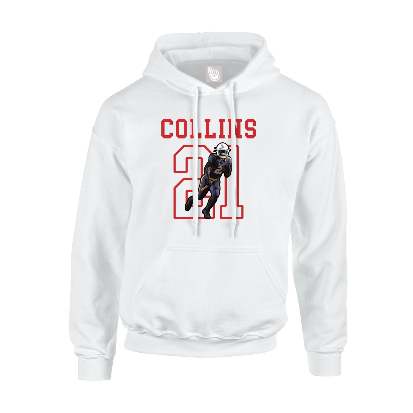 Youth Hoodie — Shirsey in White