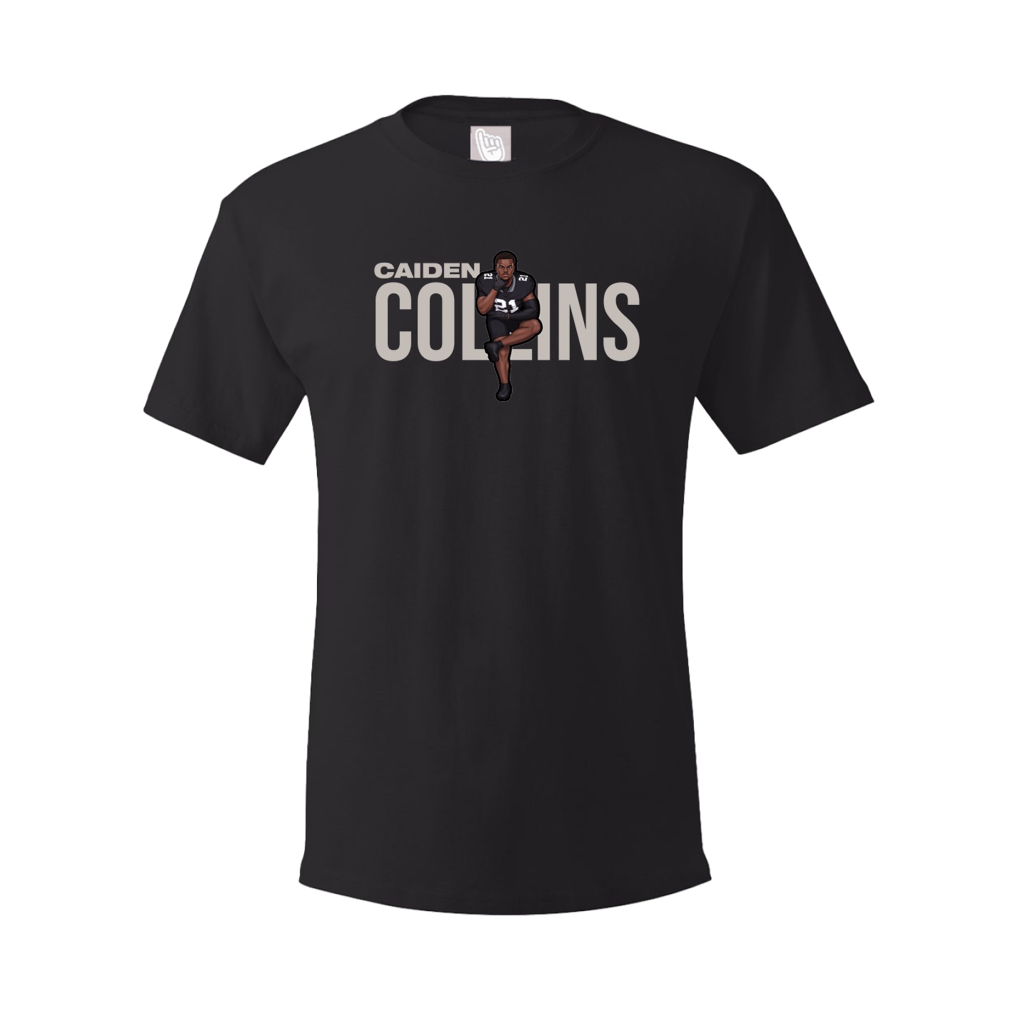 Youth Tee — Player Name in Black