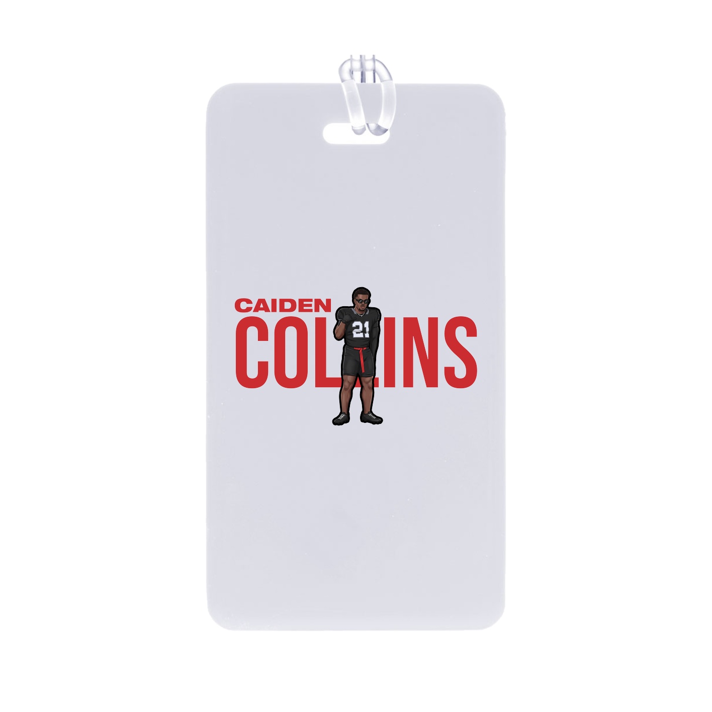 Bag Tag — Player Name in Classic