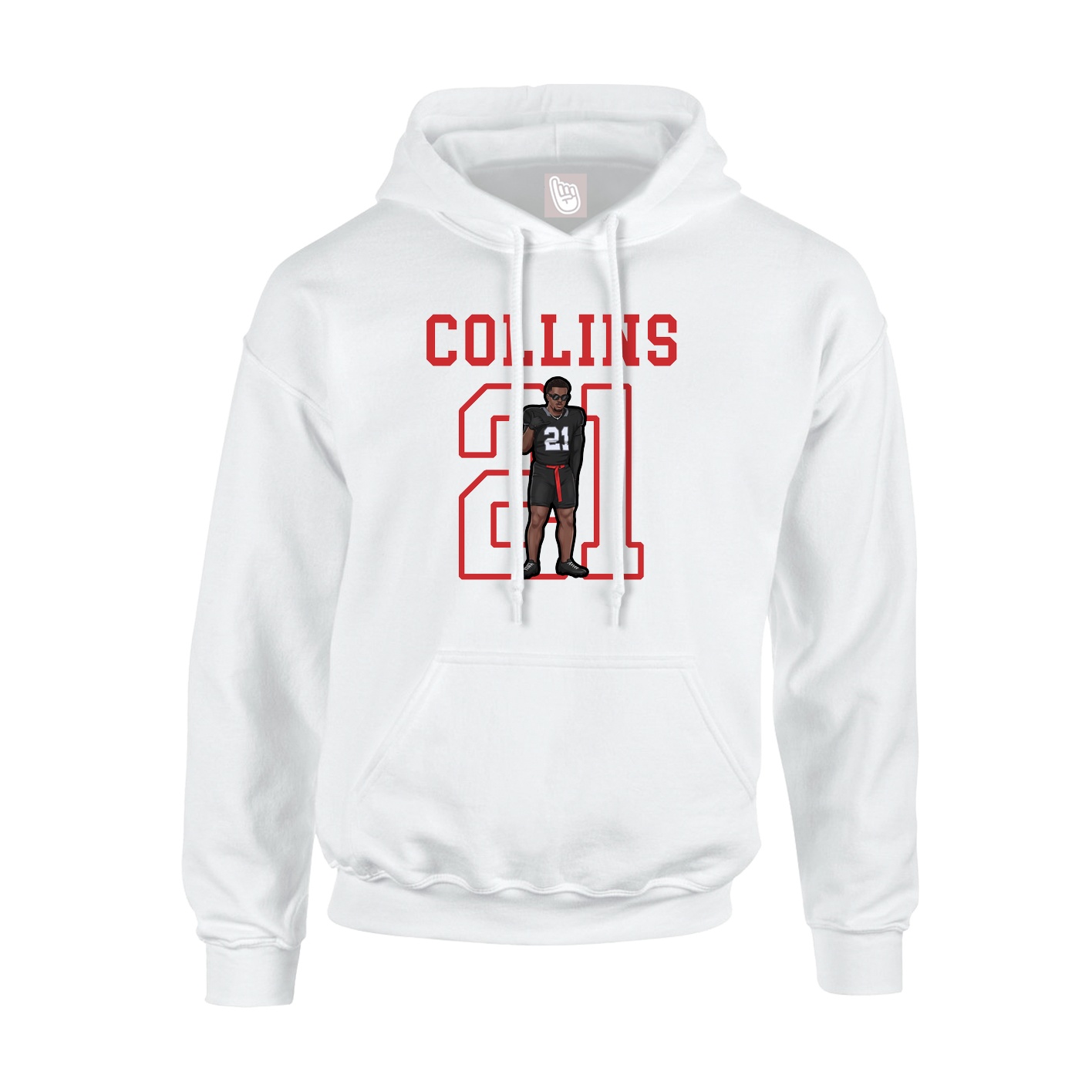 Youth Hoodie — Shirsey in White