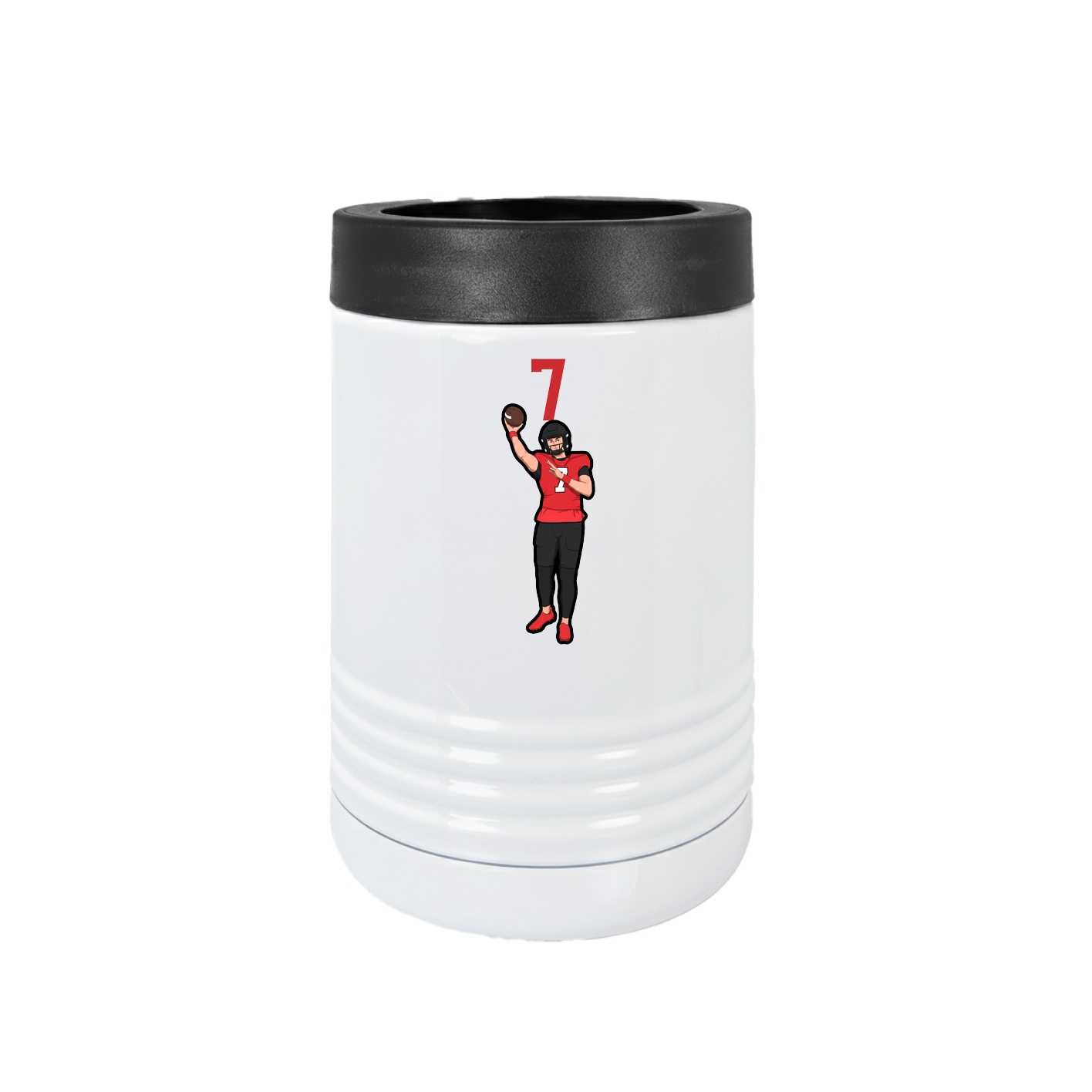 Beverage Holder — Number Top in White