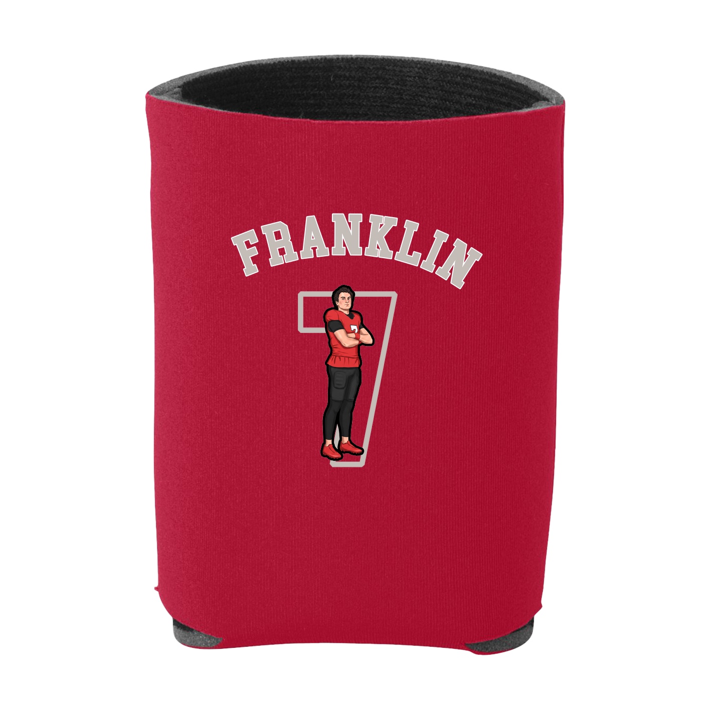 Can Holder — Shirsey Arch in Red