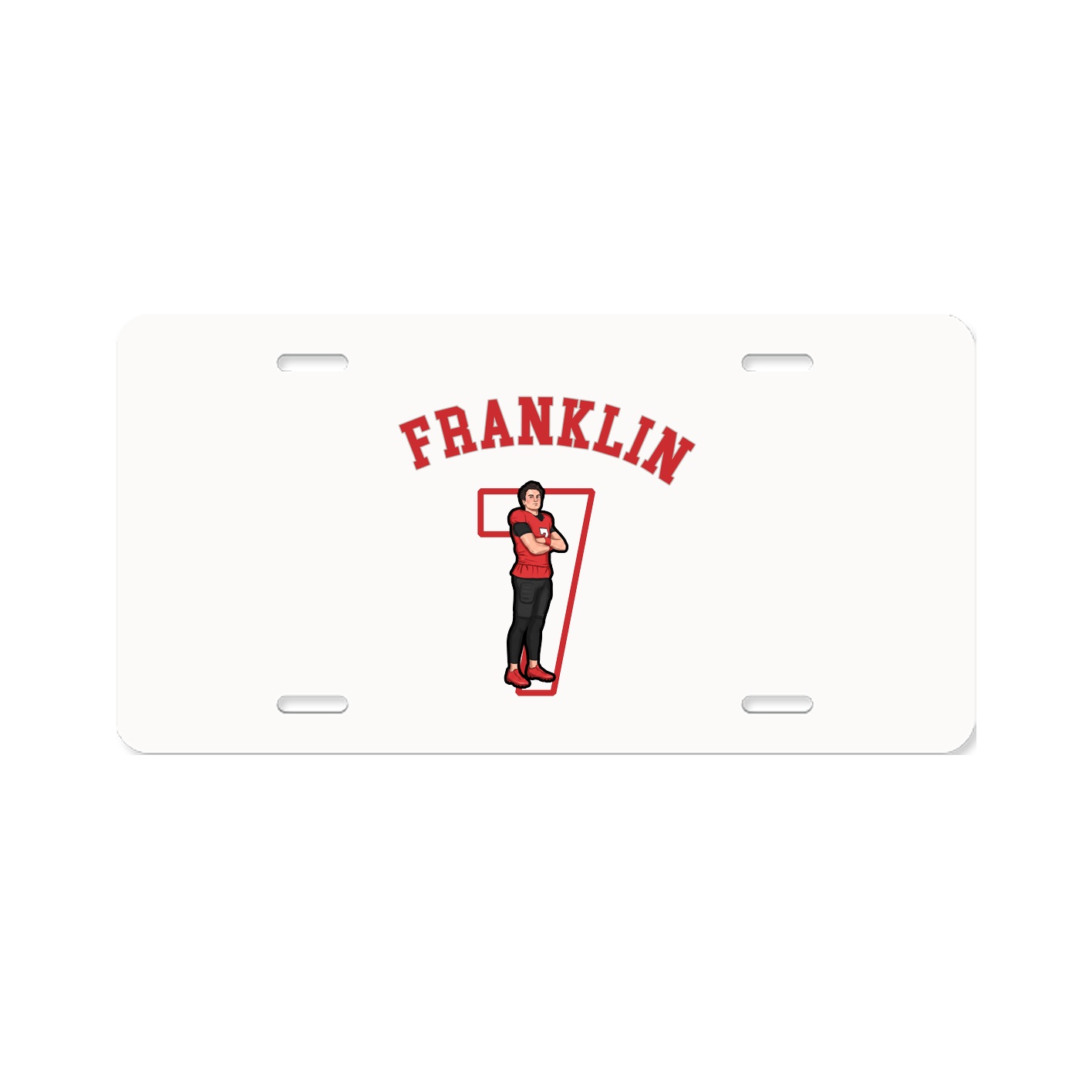 License Plate — Shirsey Arch in Classic