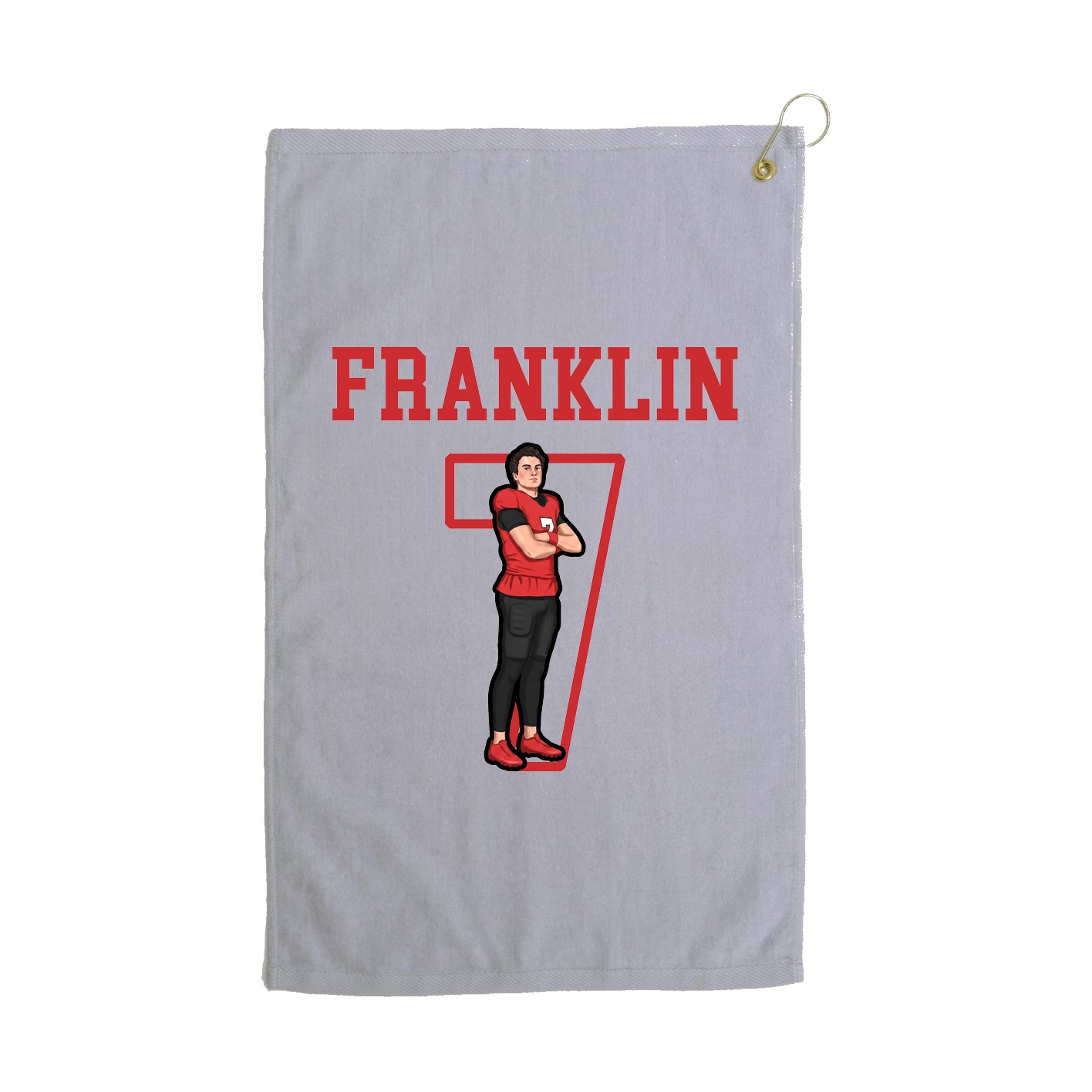 Golf Towel — Shirsey in Grey