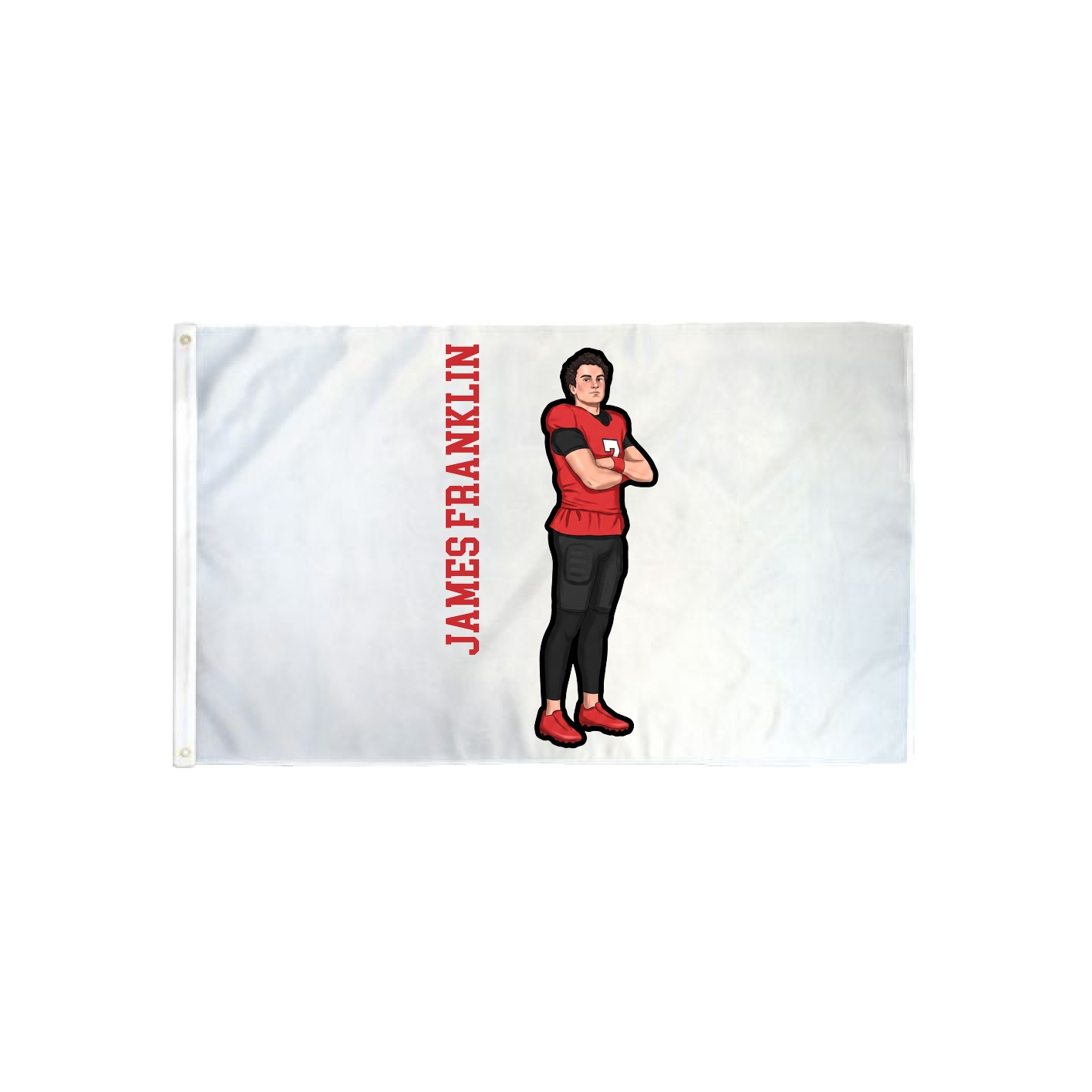 3x5 Flag — Name Vertical in Classic