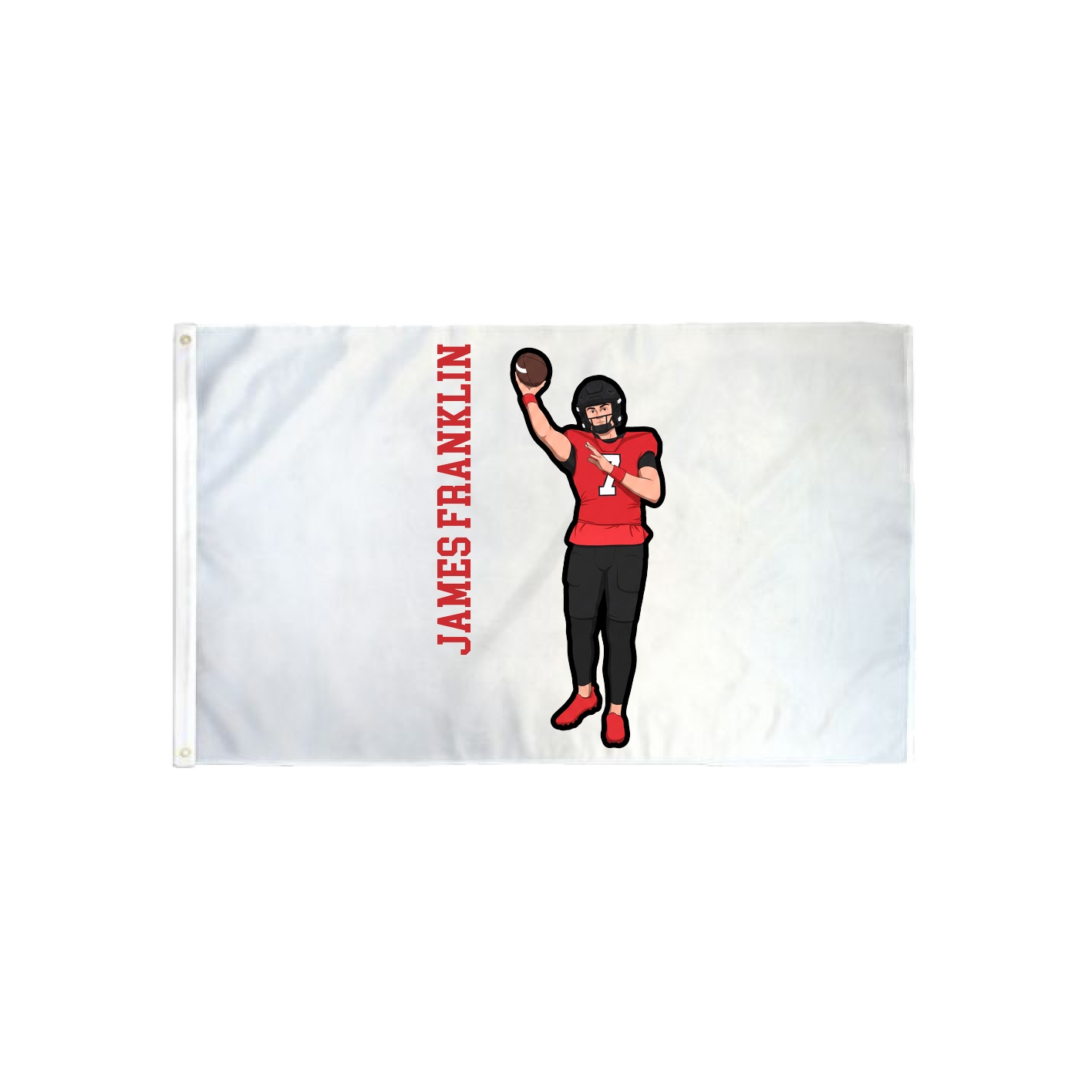 3x5 Flag — Name Vertical in Classic