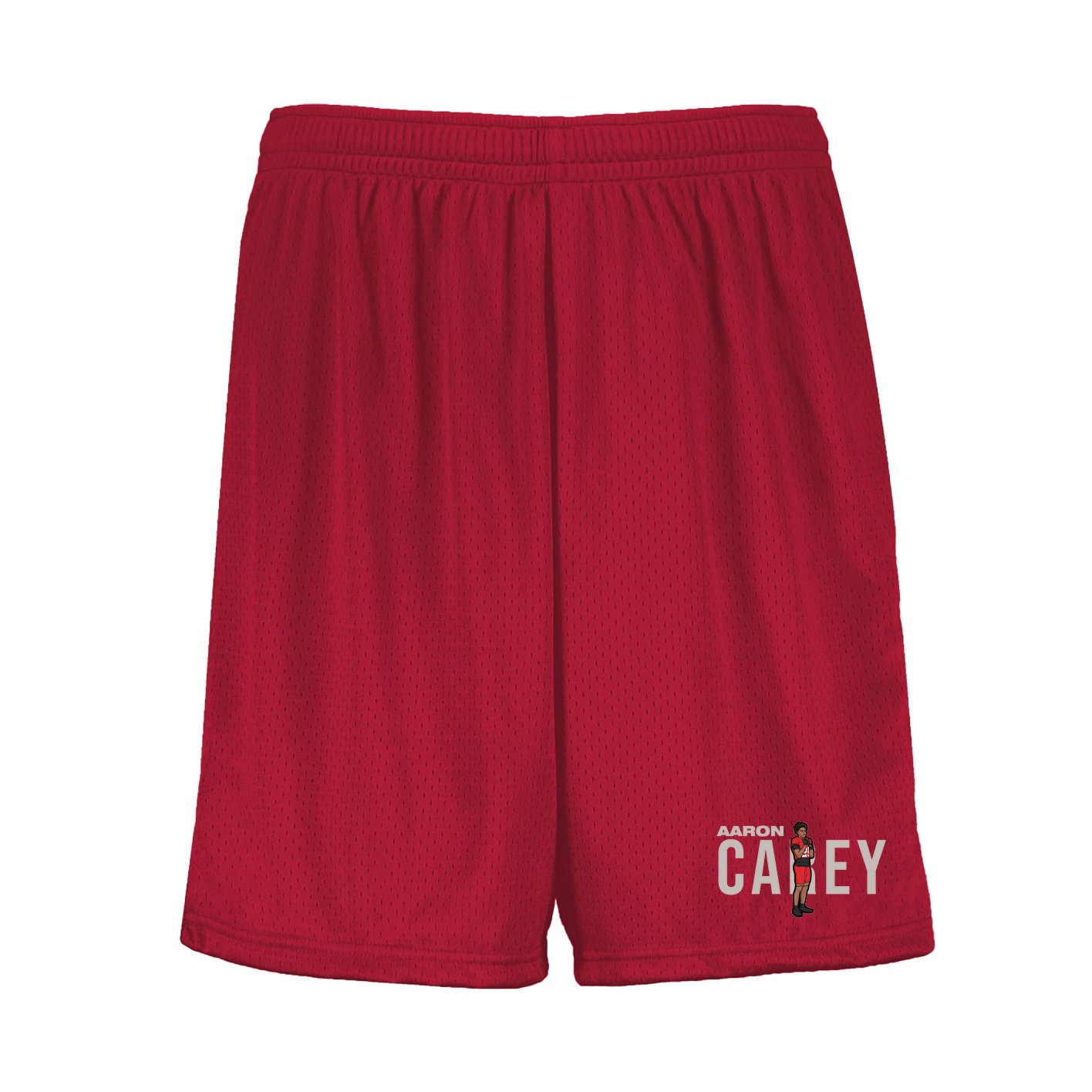 Shorts — Player Name in Red