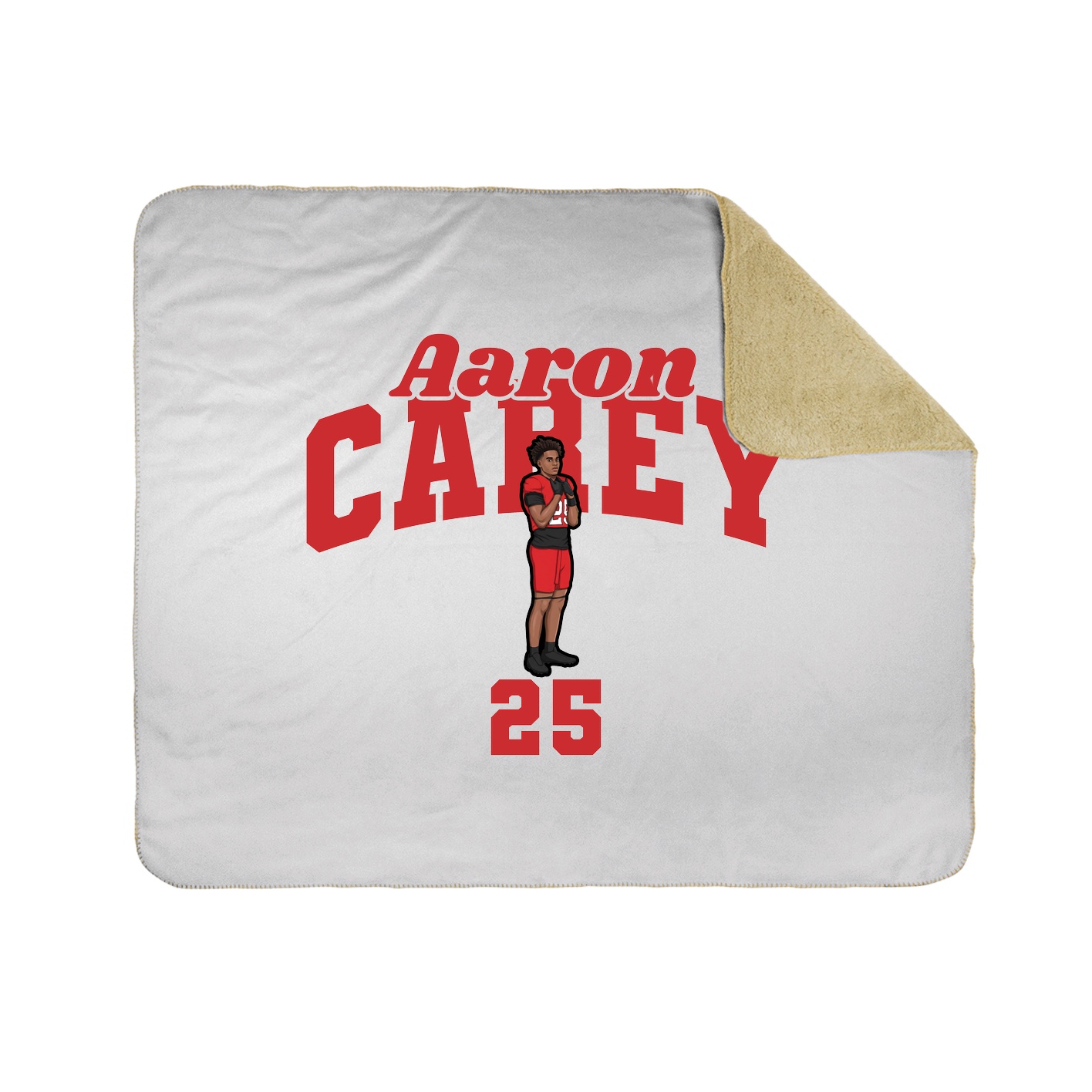 Throw Blanket — Signature Arch in White