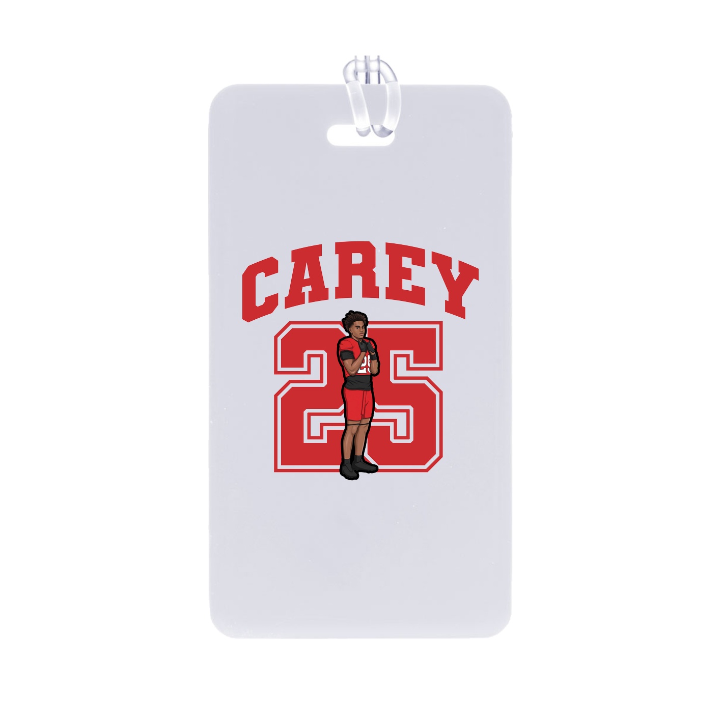 Bag Tag — Number in Classic