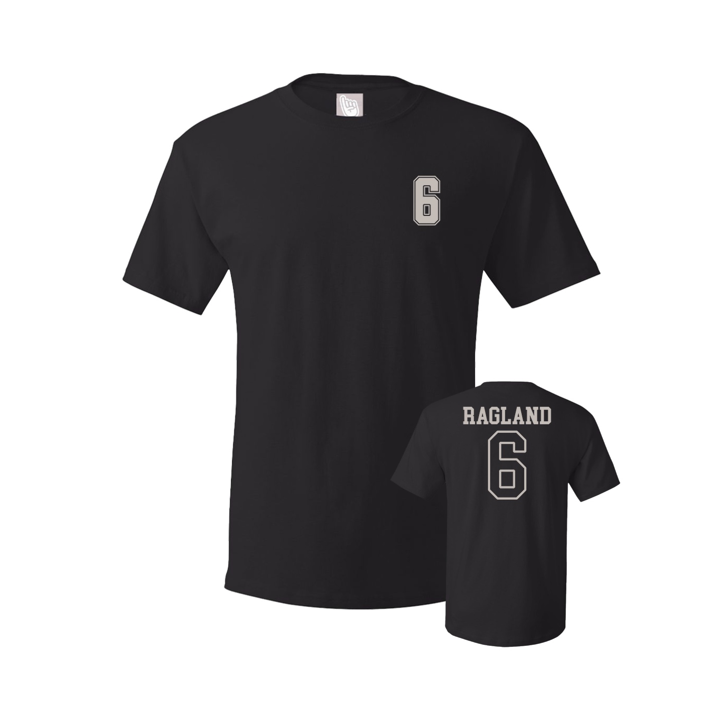 Youth Tee — Chest Back in Black