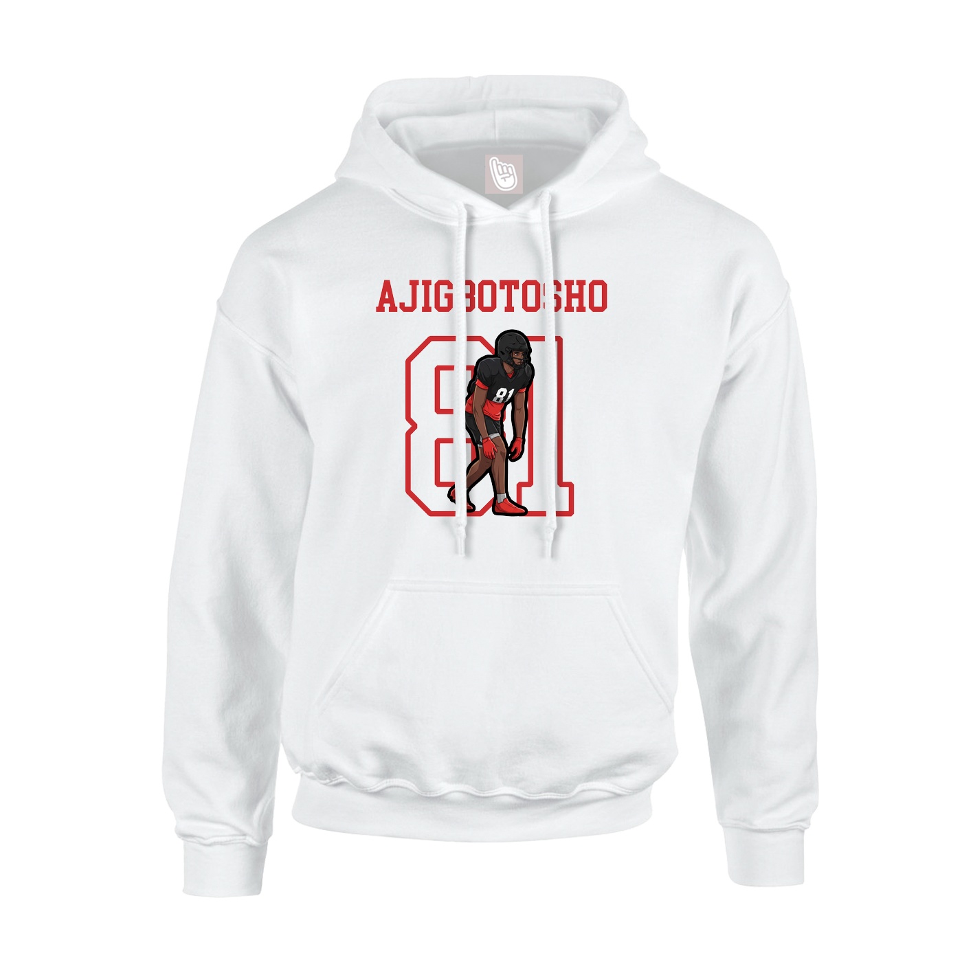 Hoodie — Shirsey in White