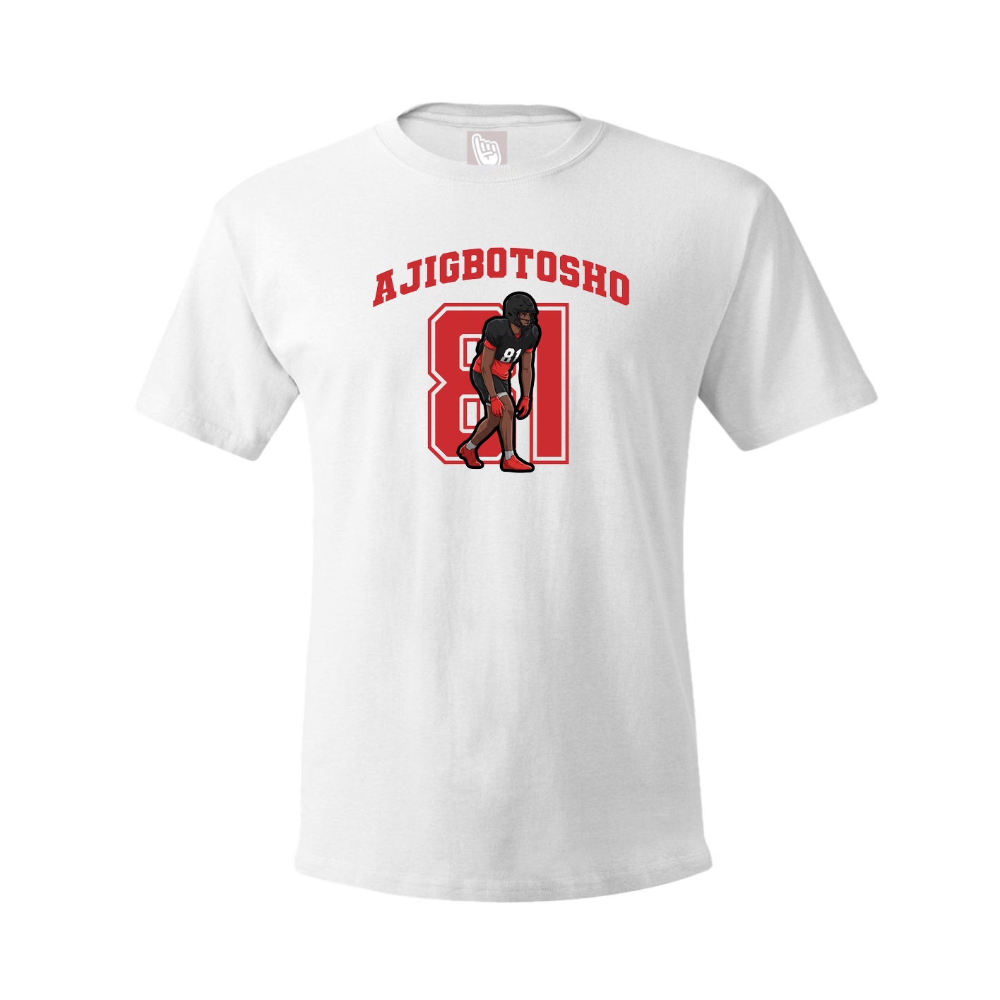 Tee — Number in White