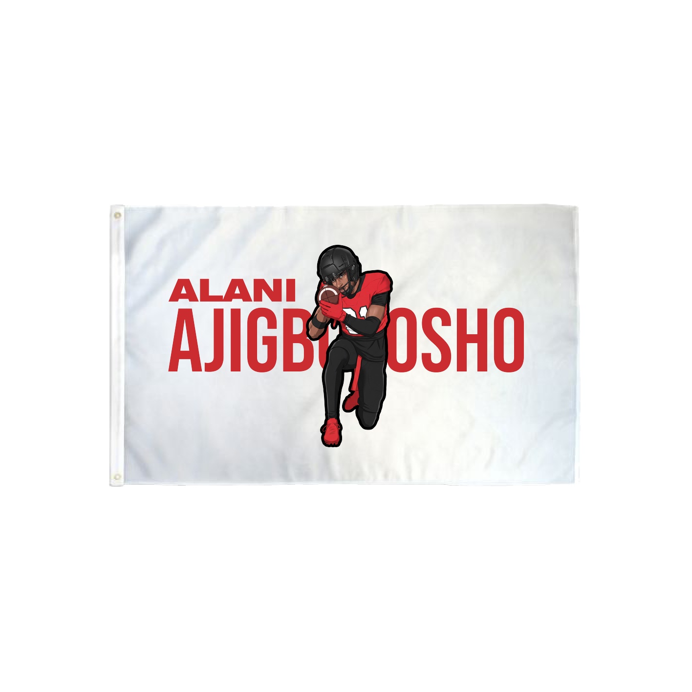 3x5 Flag — Player Name in Classic
