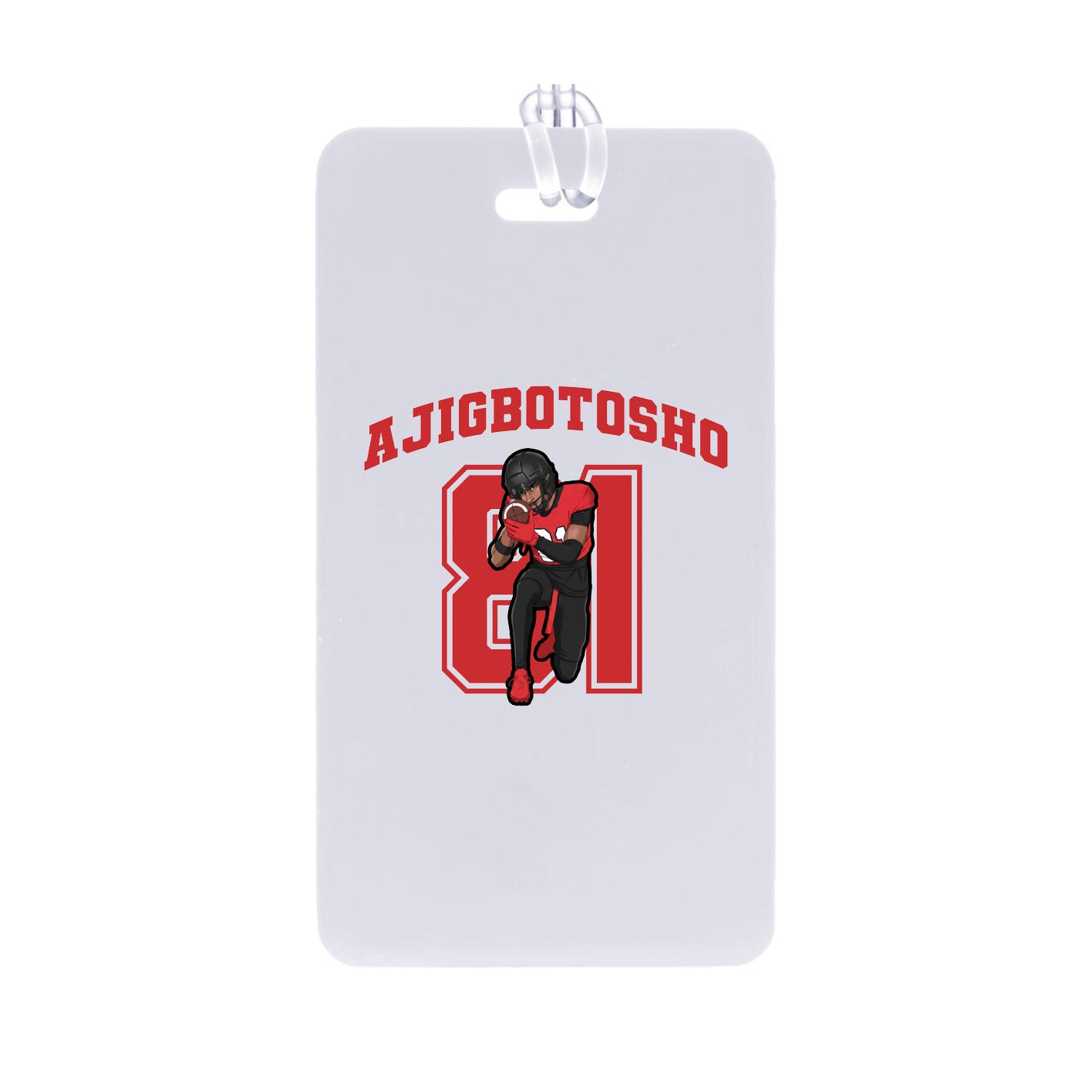Bag Tag — Number in Classic
