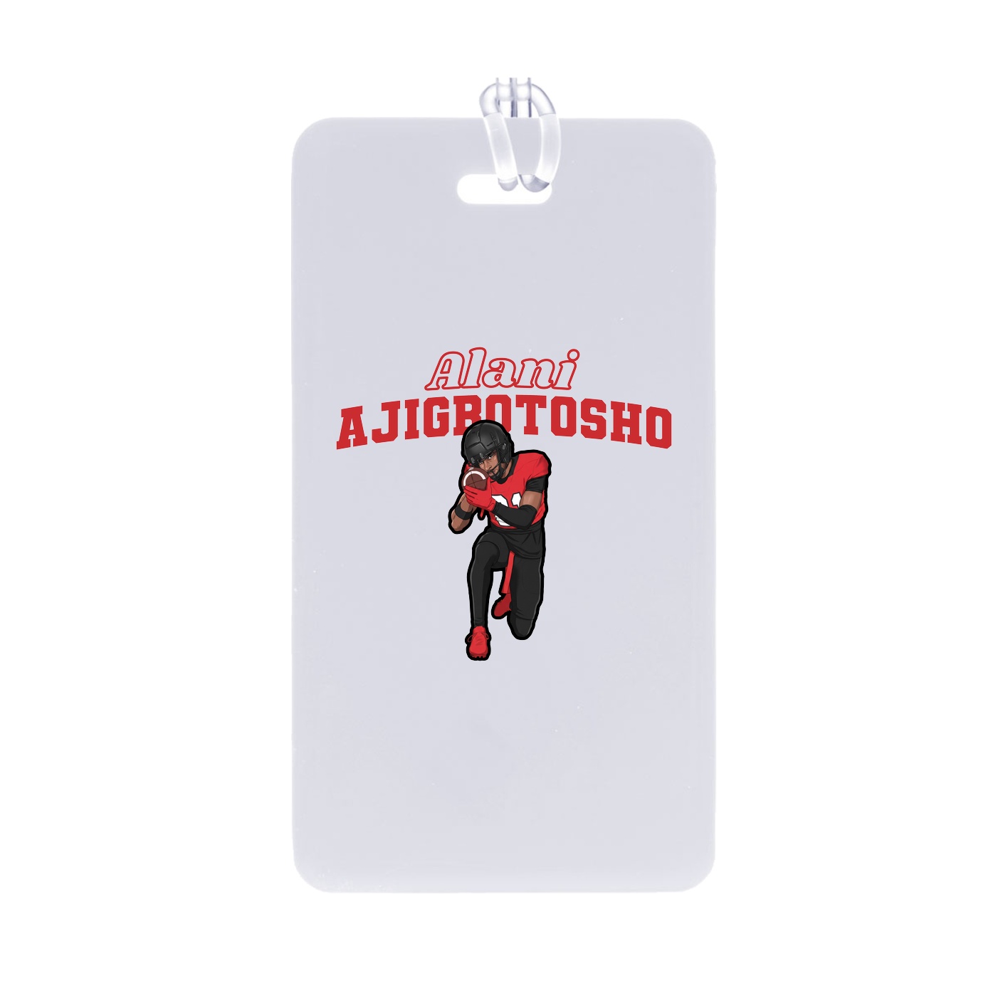 Bag Tag — Name Arch in Classic