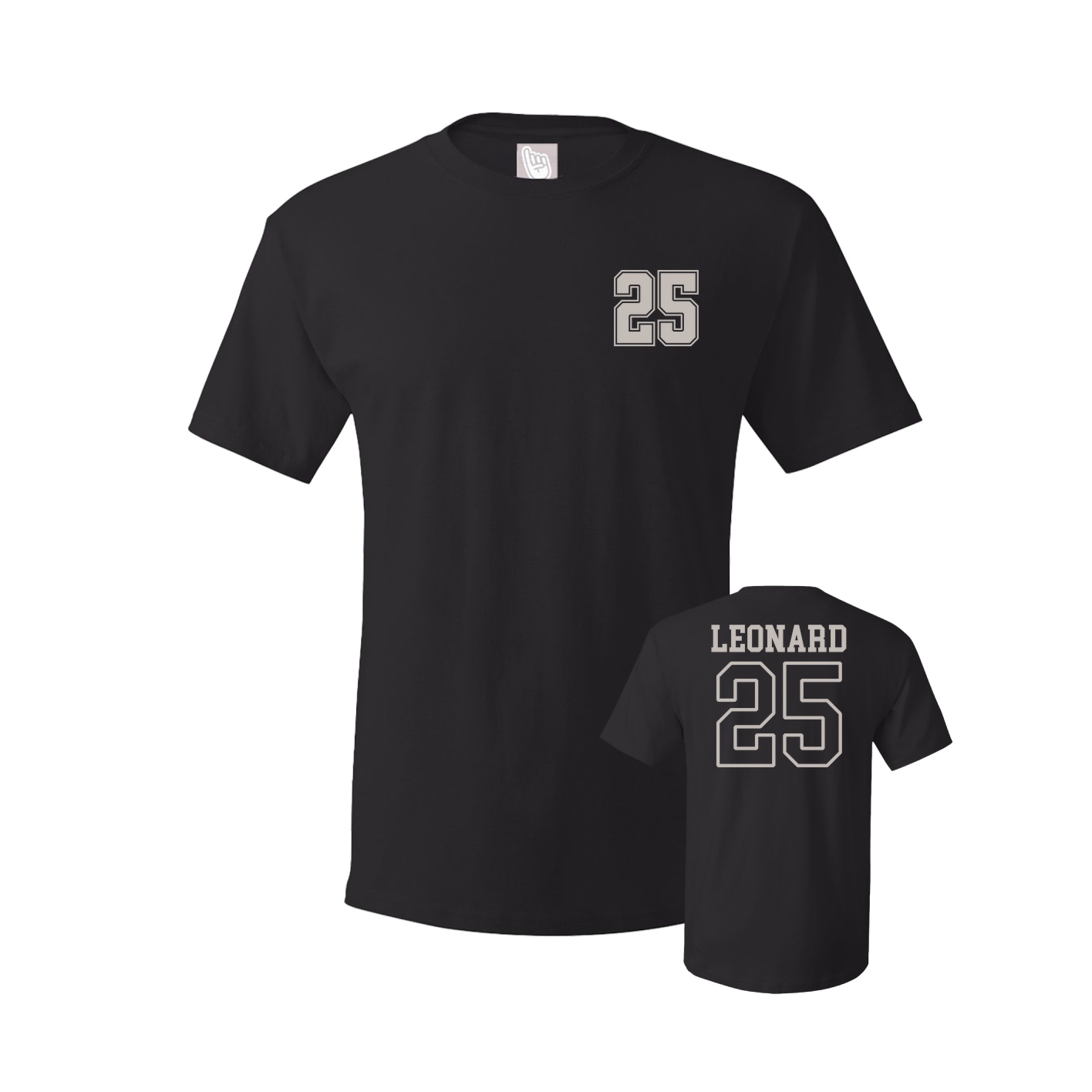 Youth Tee — Chest Back in Black