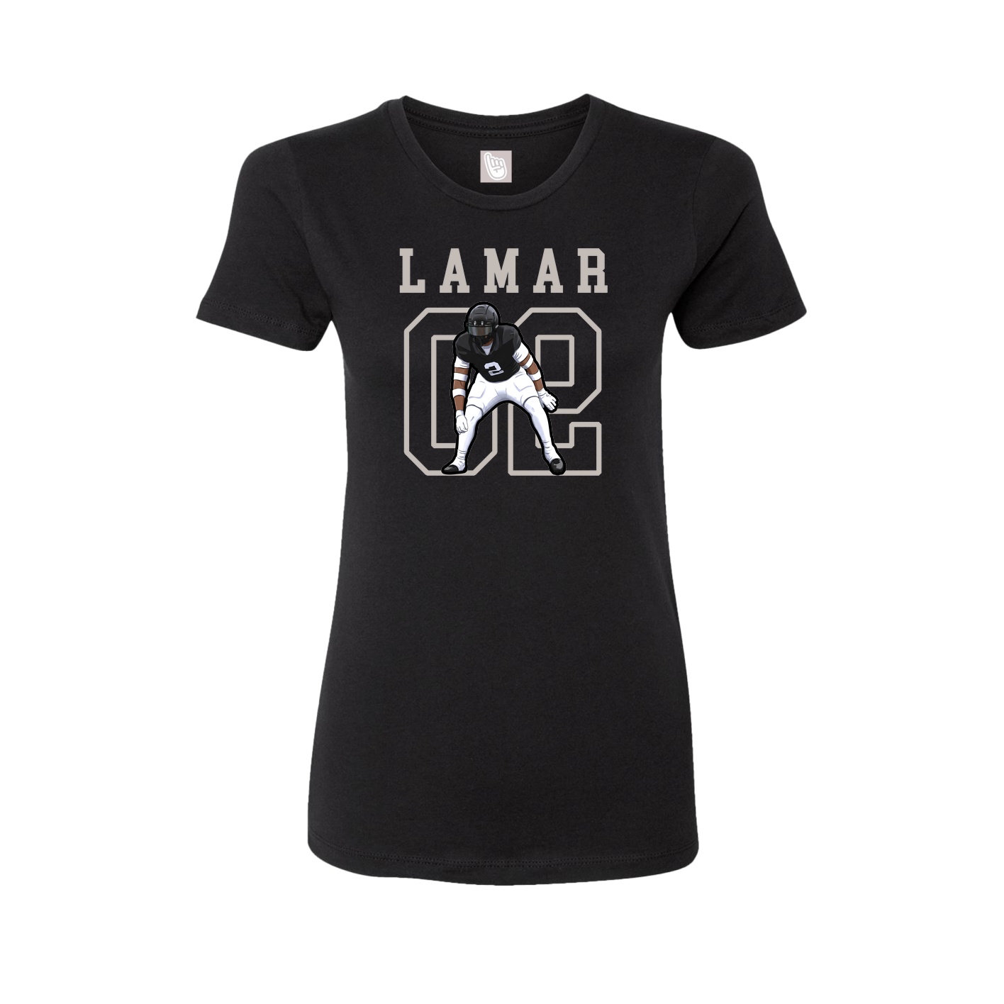 Fitted Women's Tee — Shirsey in Black