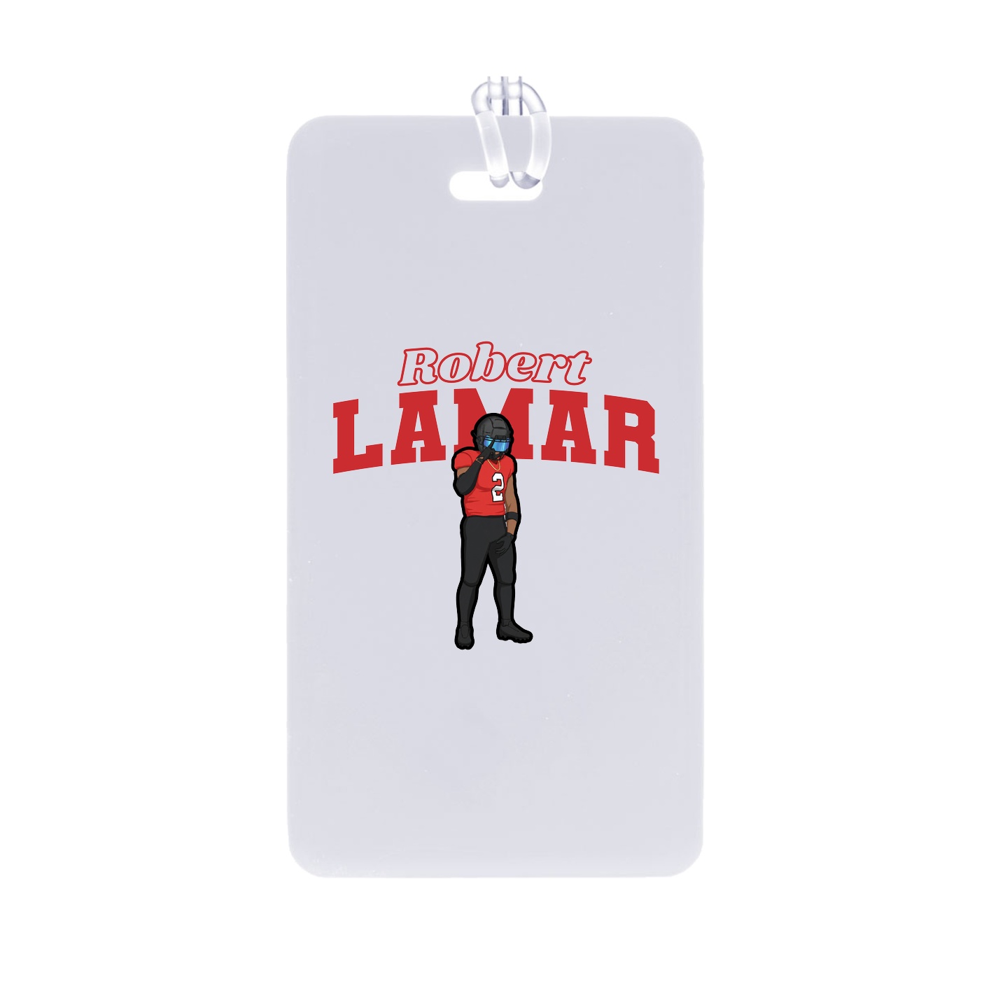 Bag Tag — Name Arch in Classic