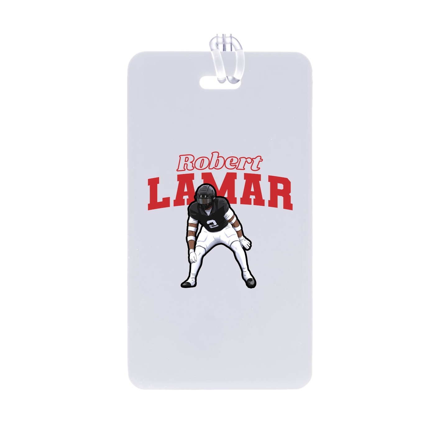 Bag Tag — Name Arch in Classic